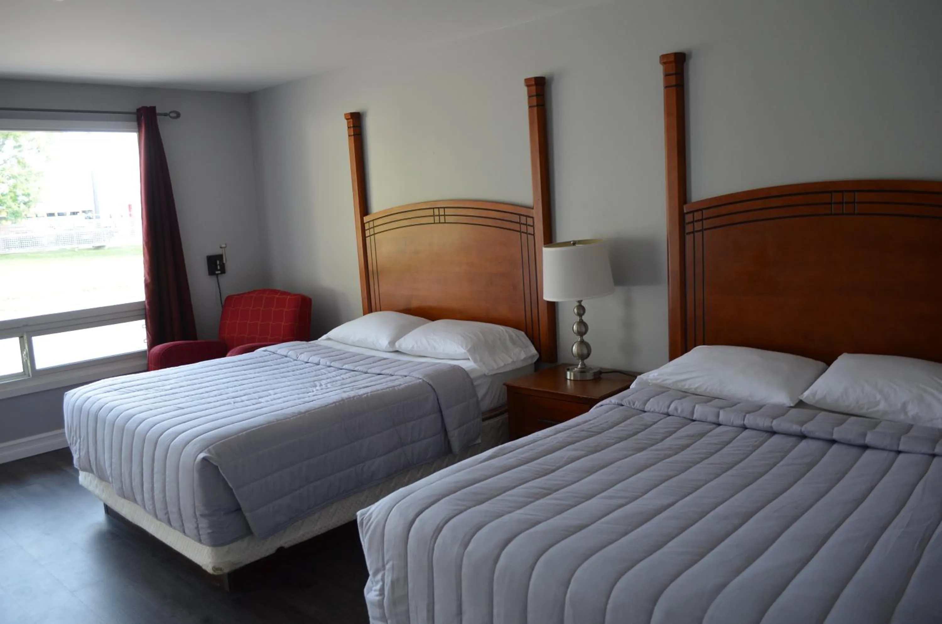 Bedroom, Bed in Studio 1 Motel