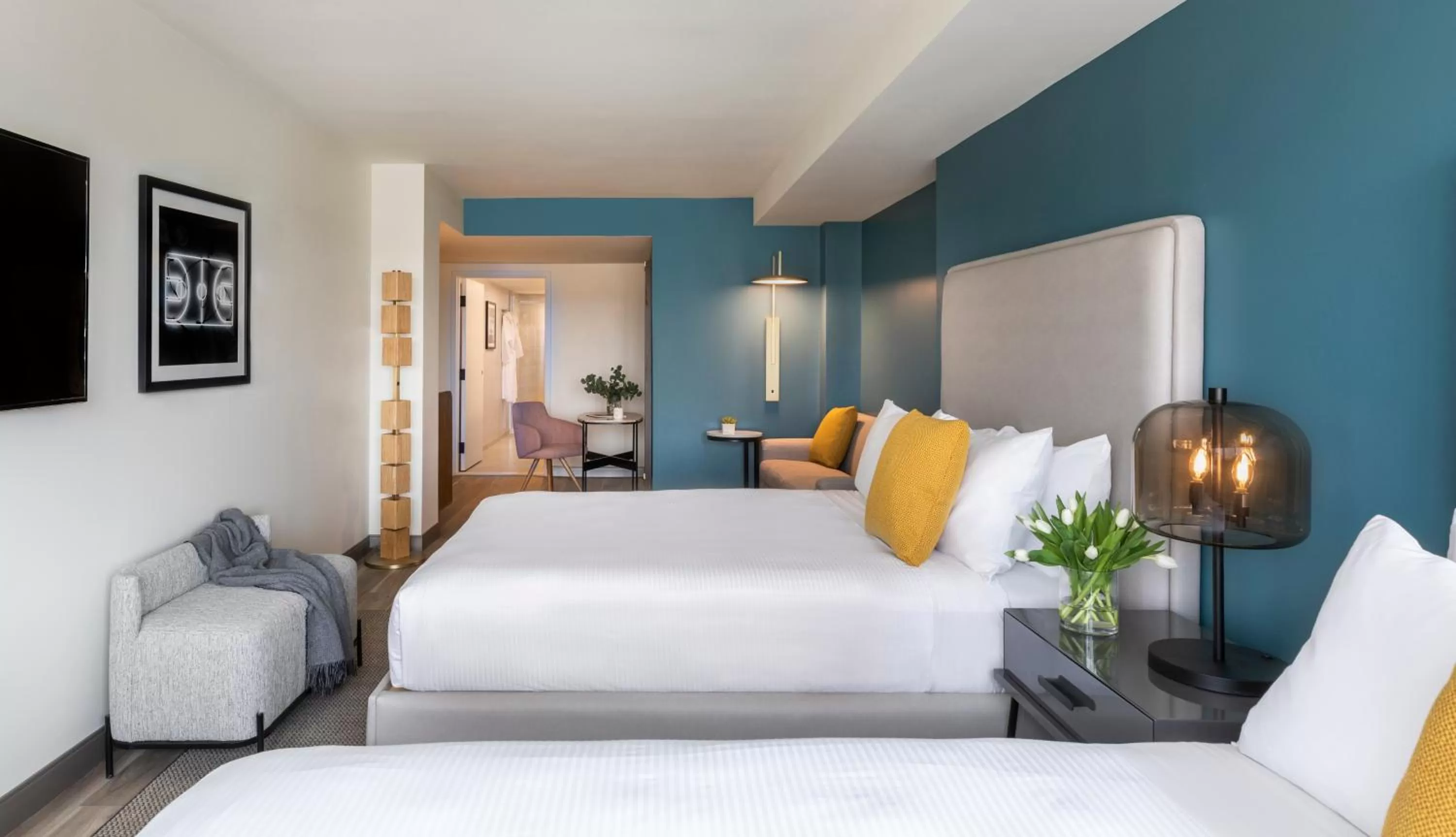 Bedroom, Bed in Hotel Madera