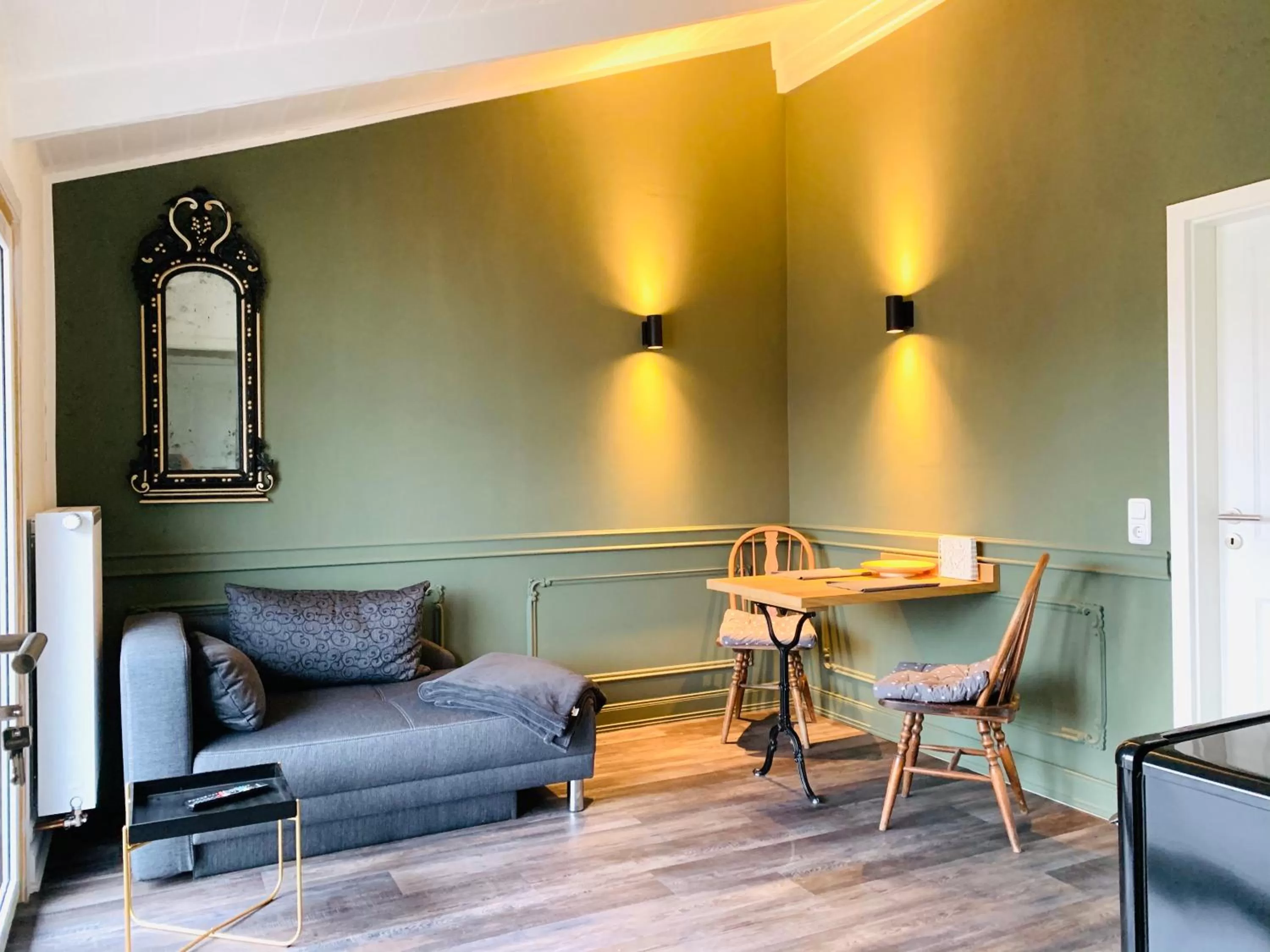 Living room, Seating Area in Rosenhof-Lodge