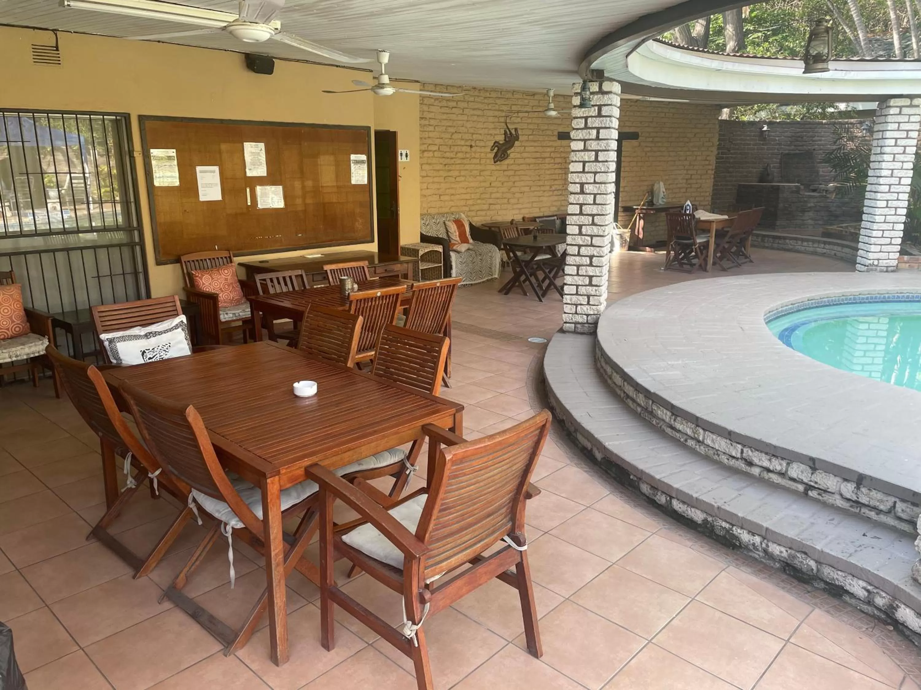 Balcony/Terrace in Rosscos Lodge