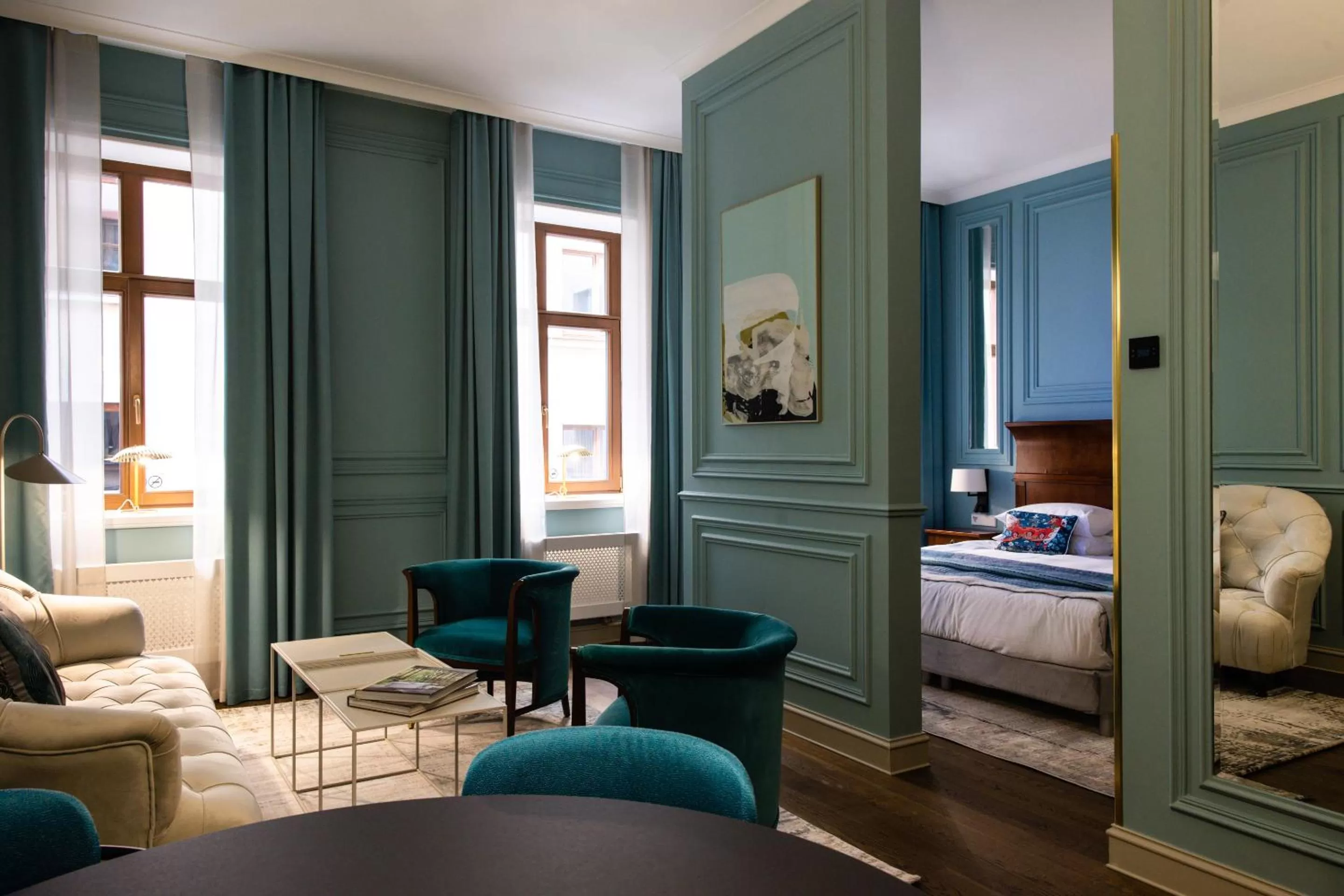 Living room, Seating Area in Leopolis Hotel