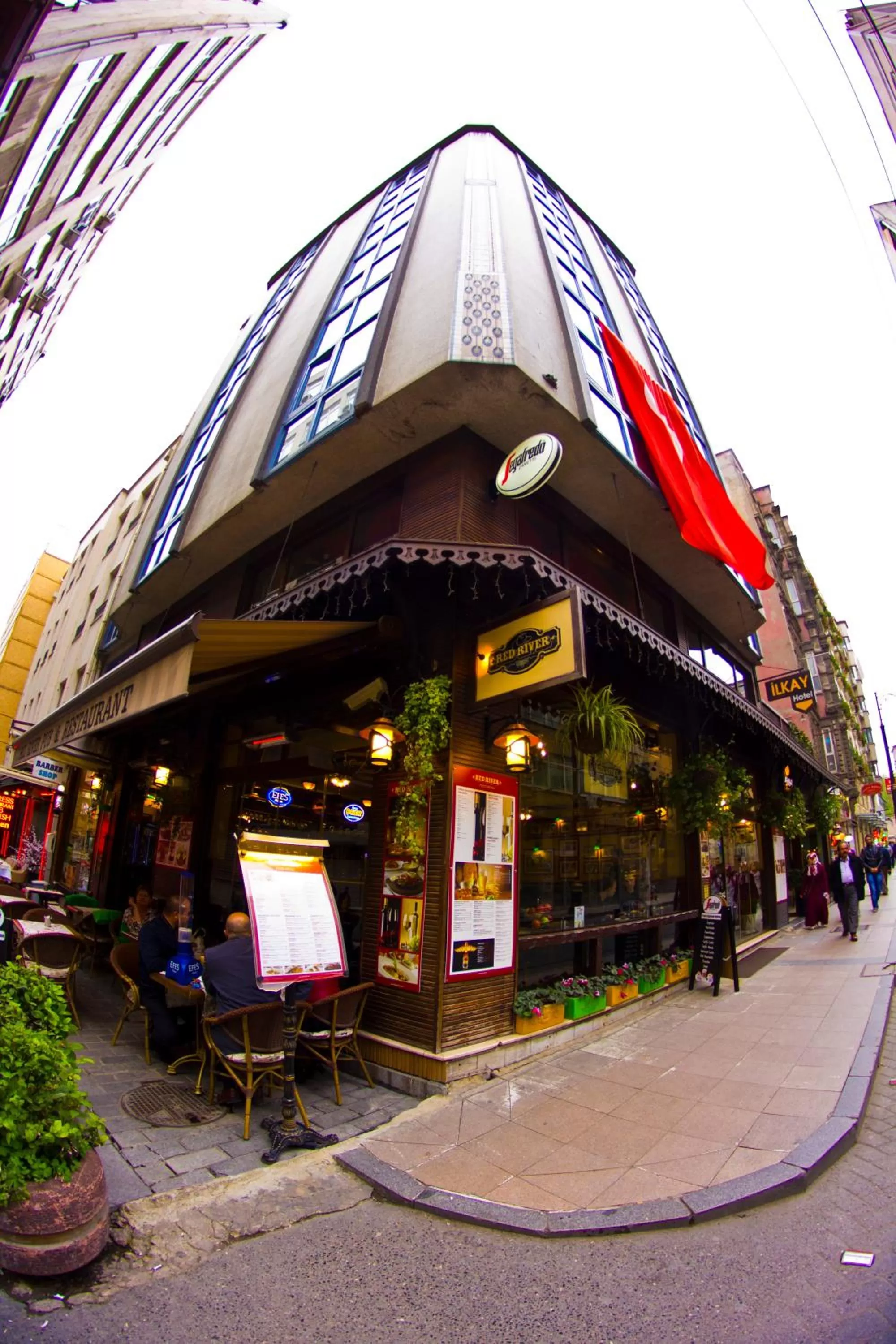 Facade/entrance in Ilkay Hotel