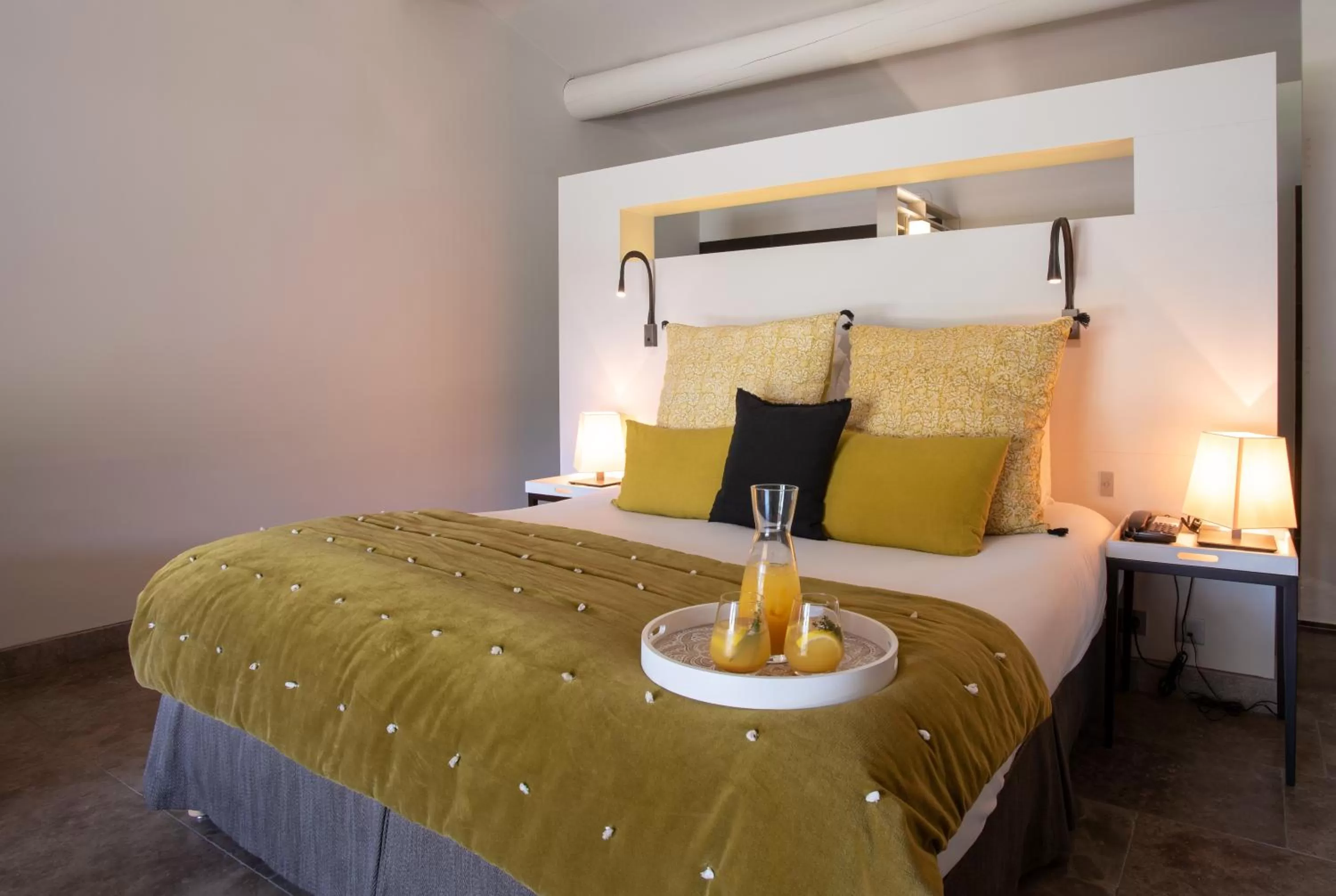 Bed in Domaine la Pierre Blanche