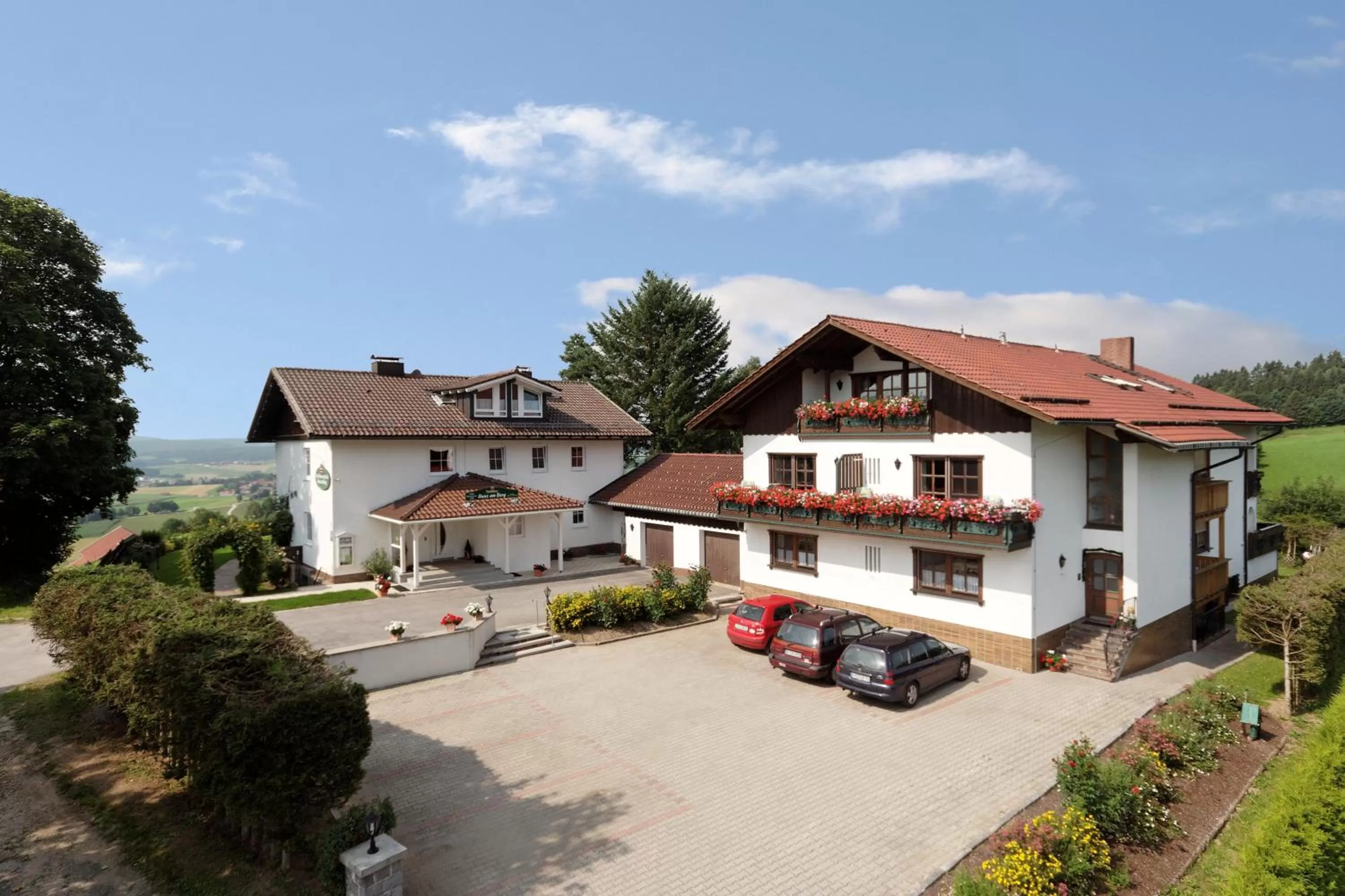 Facade/entrance, Property Building in Hotel "Haus am Berg"