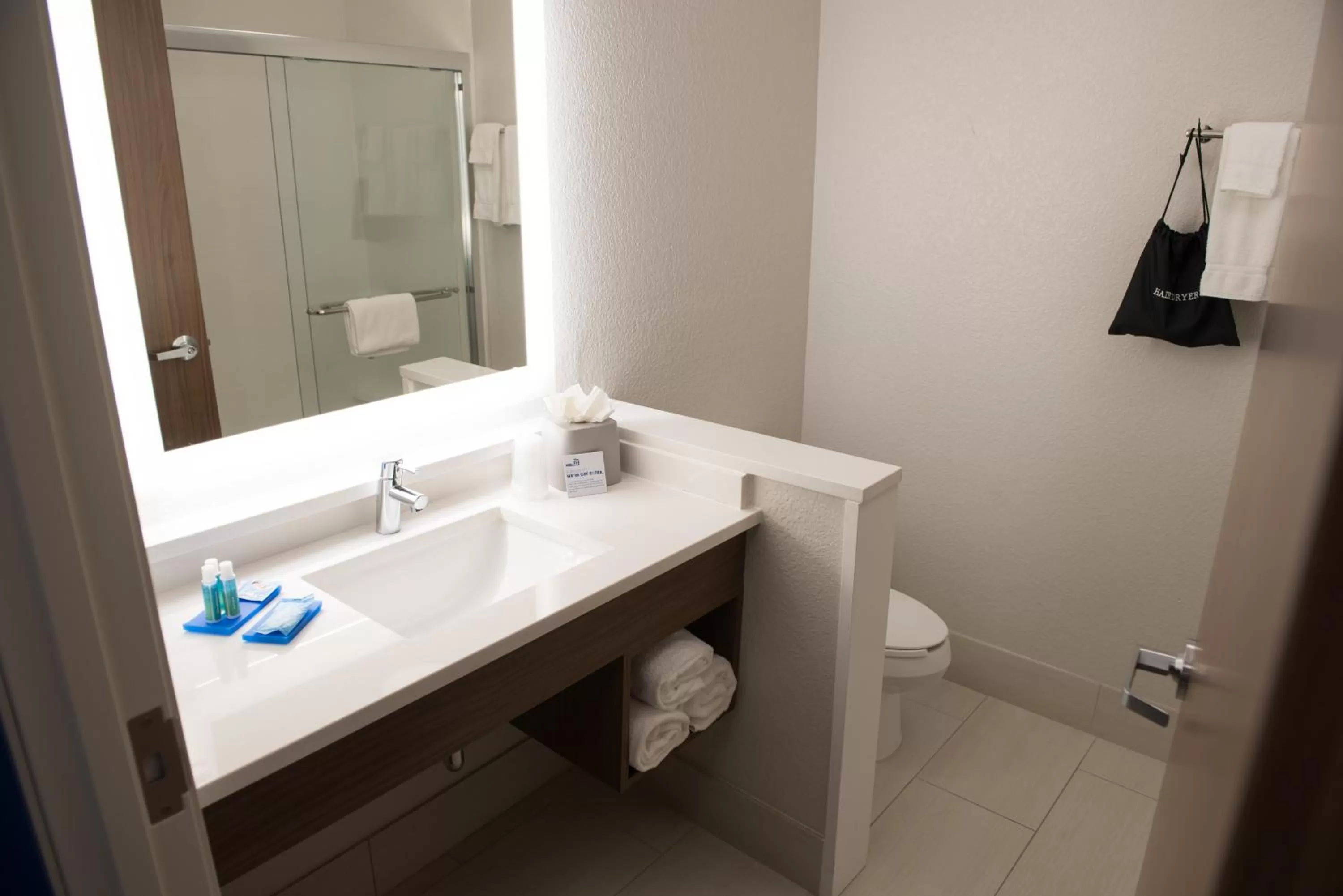 Bathroom in Holiday Inn Express & Suites - Louisville N - Jeffersonville by IHG