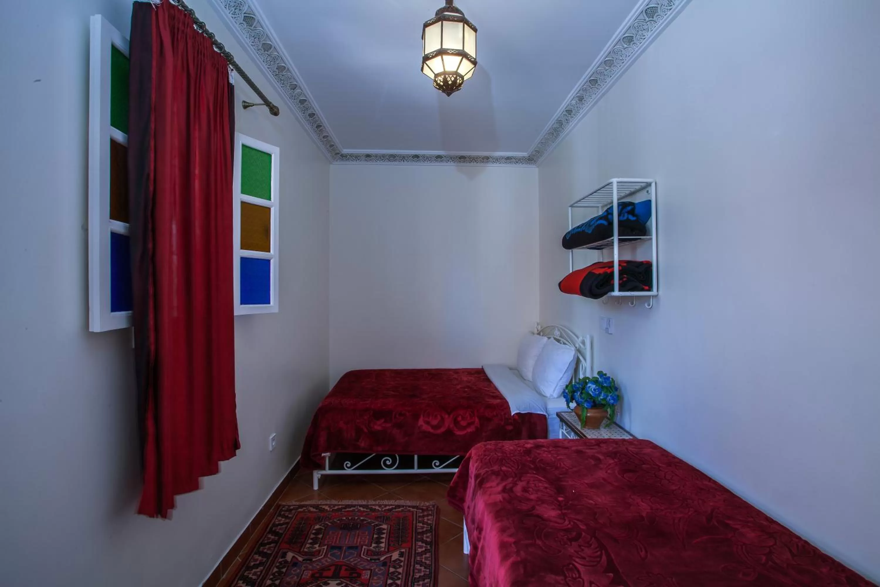 Bed in Hotel Zaitoune