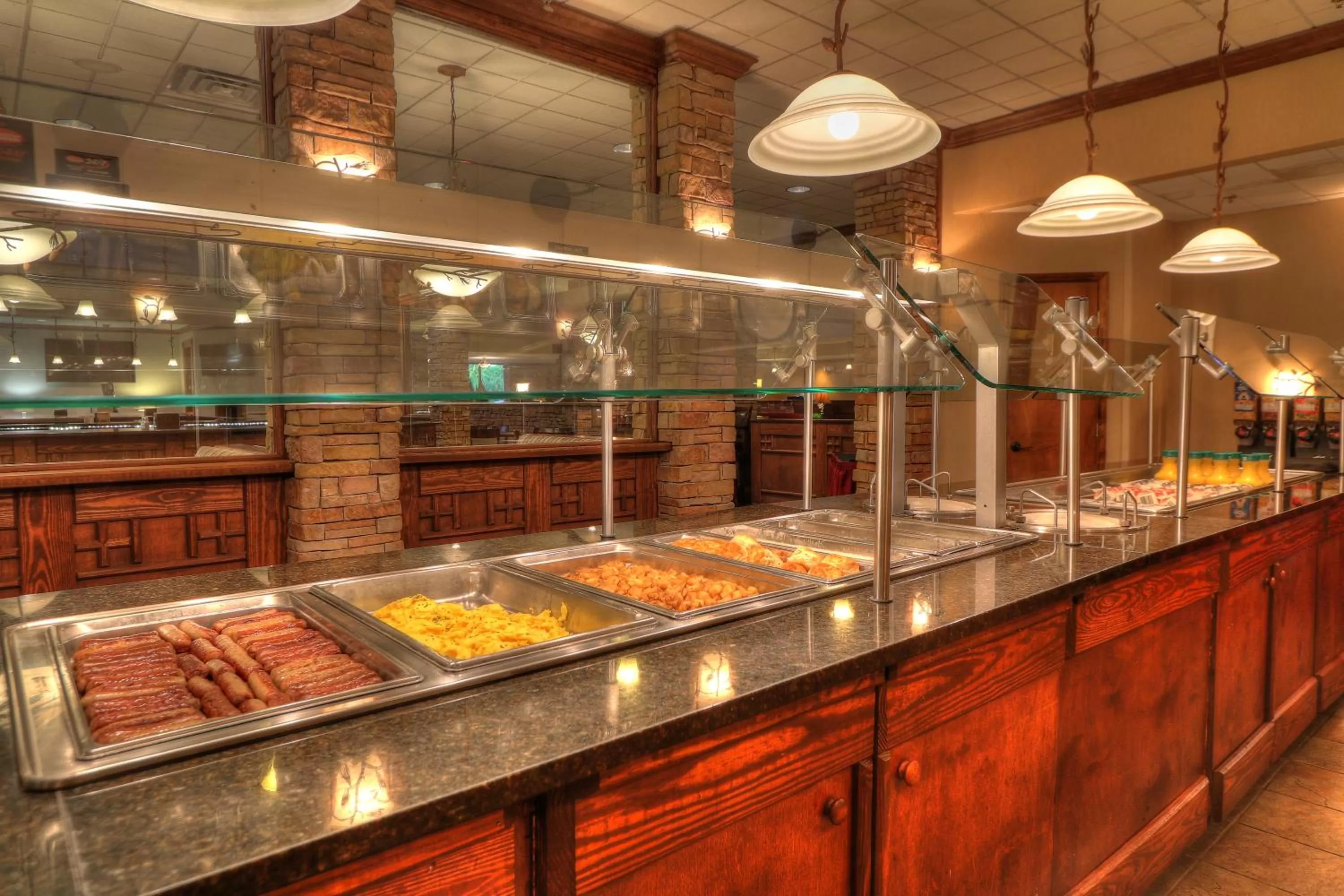 Breakfast in The Ramsey Hotel and Convention Center