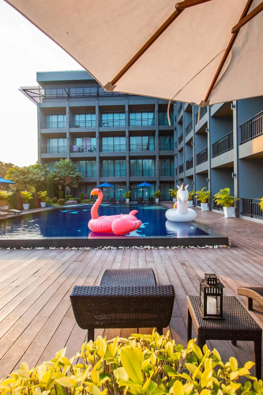 Pool view in Sun Marina Cha-Am