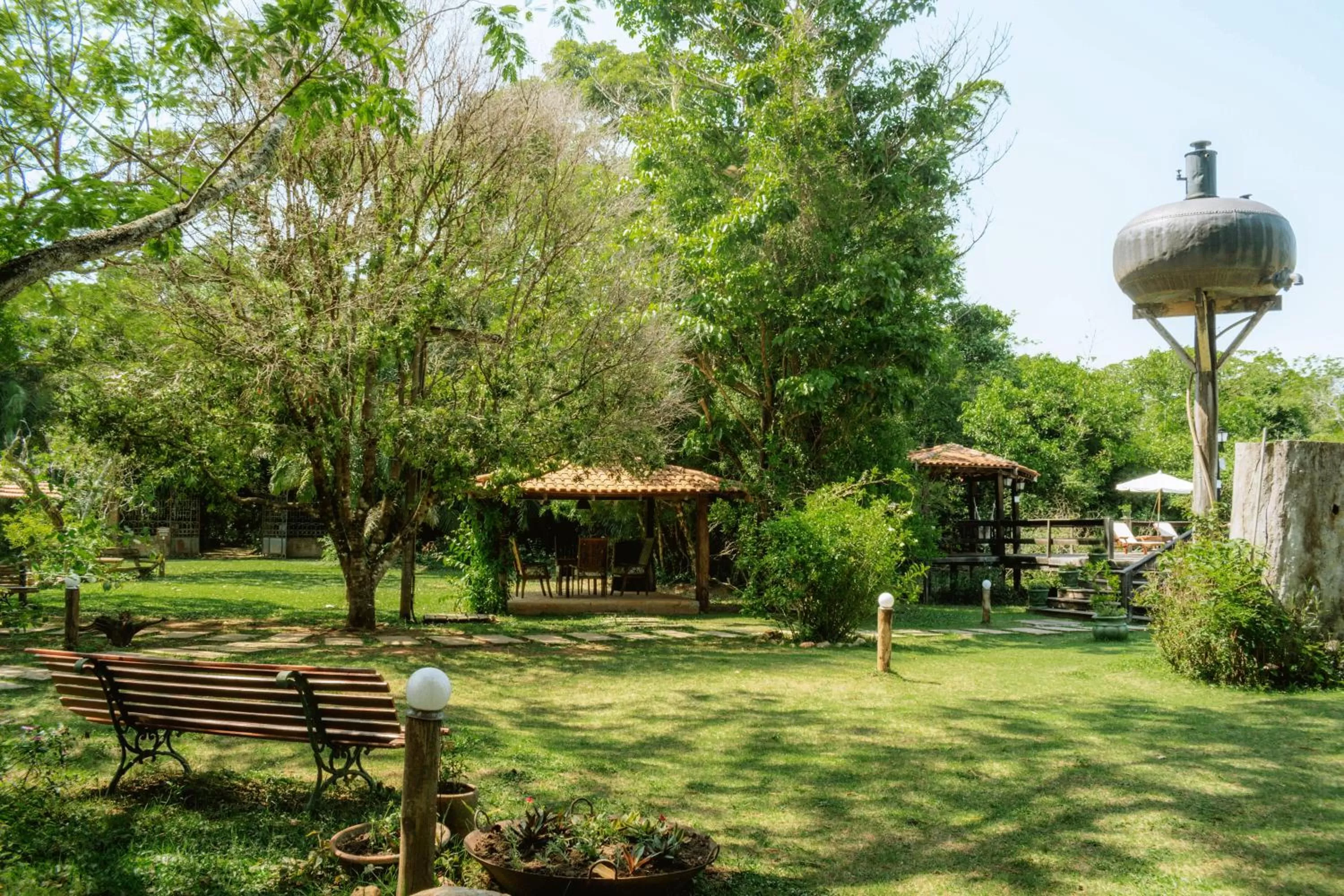 Garden in Hotel Santa Esmeralda