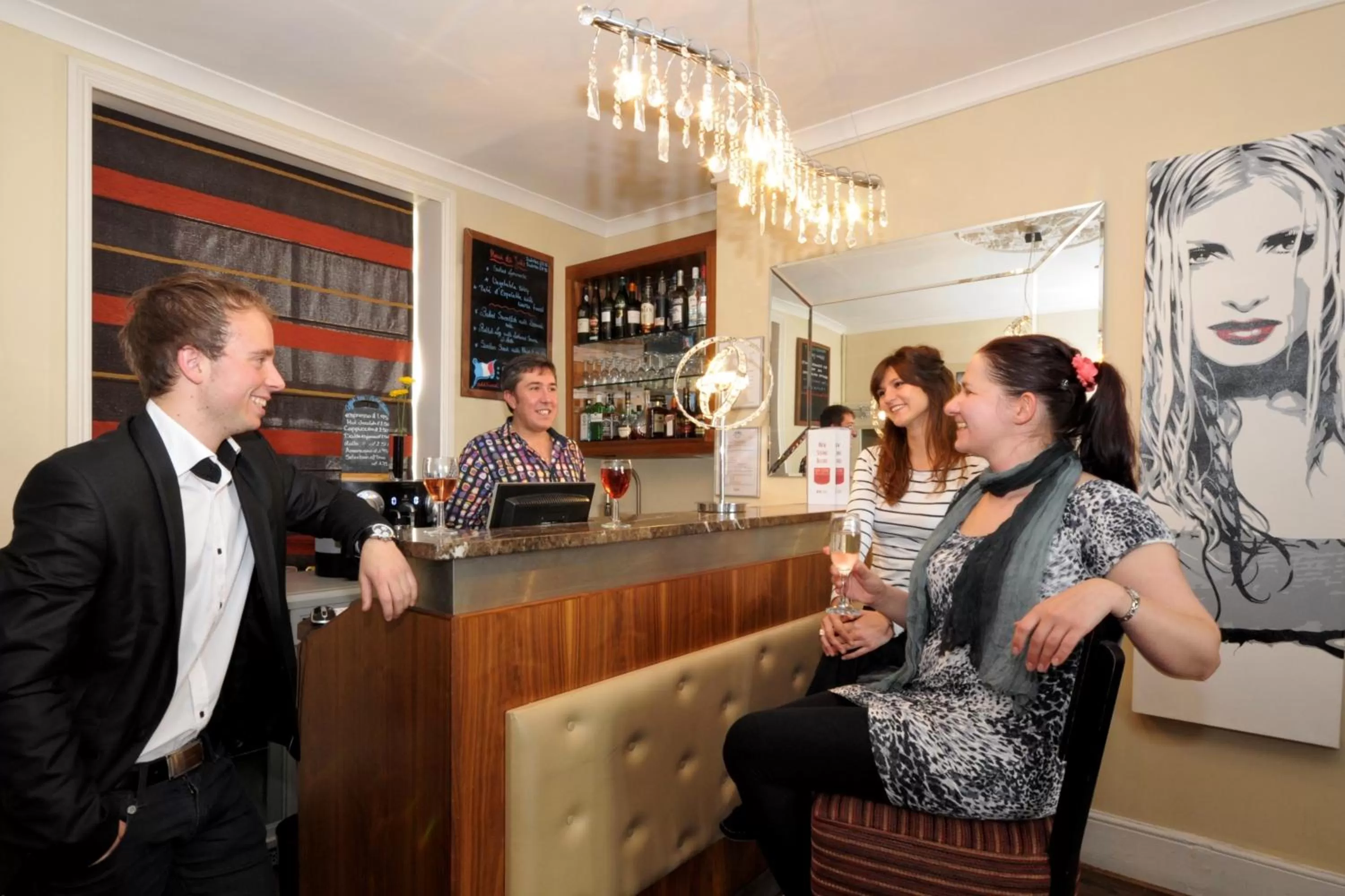 People in New Steine Hotel - B&B