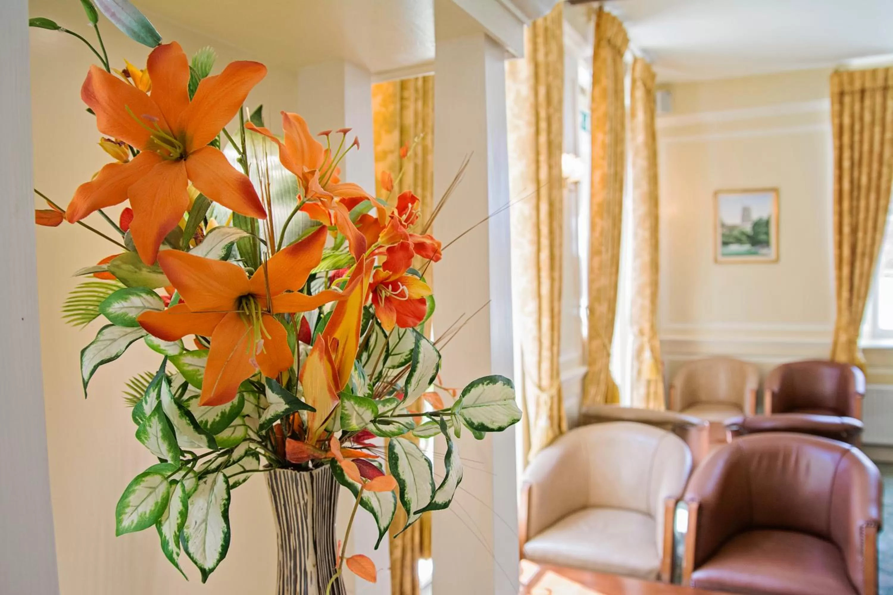 Decorative detail in Waveney House Hotel