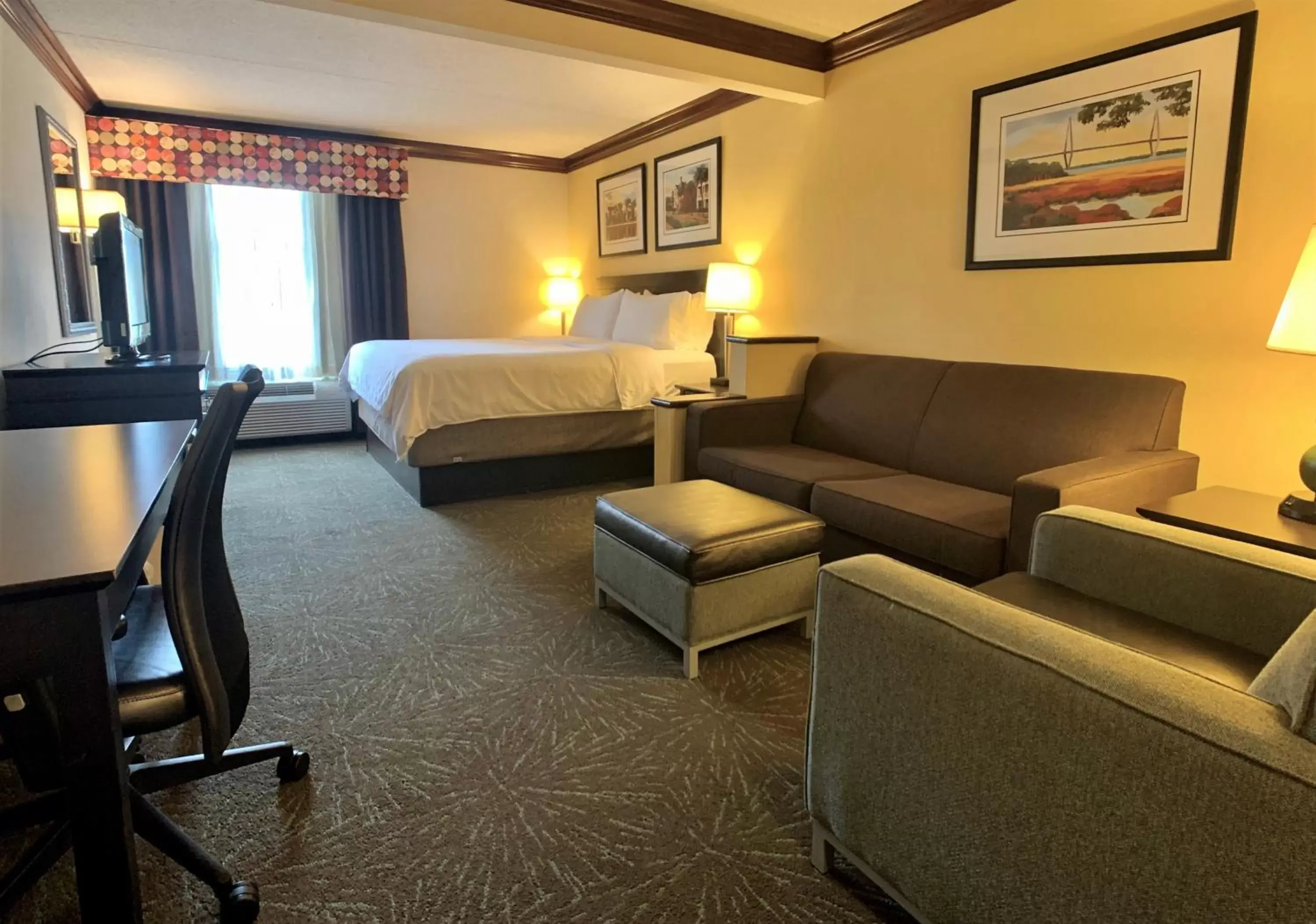 One Bedroom King Suite with Sofa Bed - Non-Smoking in Holiday Inn Express Hotel & Suites Charleston-Ashley Phosphate, an IHG Hotel One Bedroom King Suite with Sofa Bed - Non-Smoking in Holiday Inn Express Hotel & Suites Charleston-Ashley Phosphate, an IHG Hotel