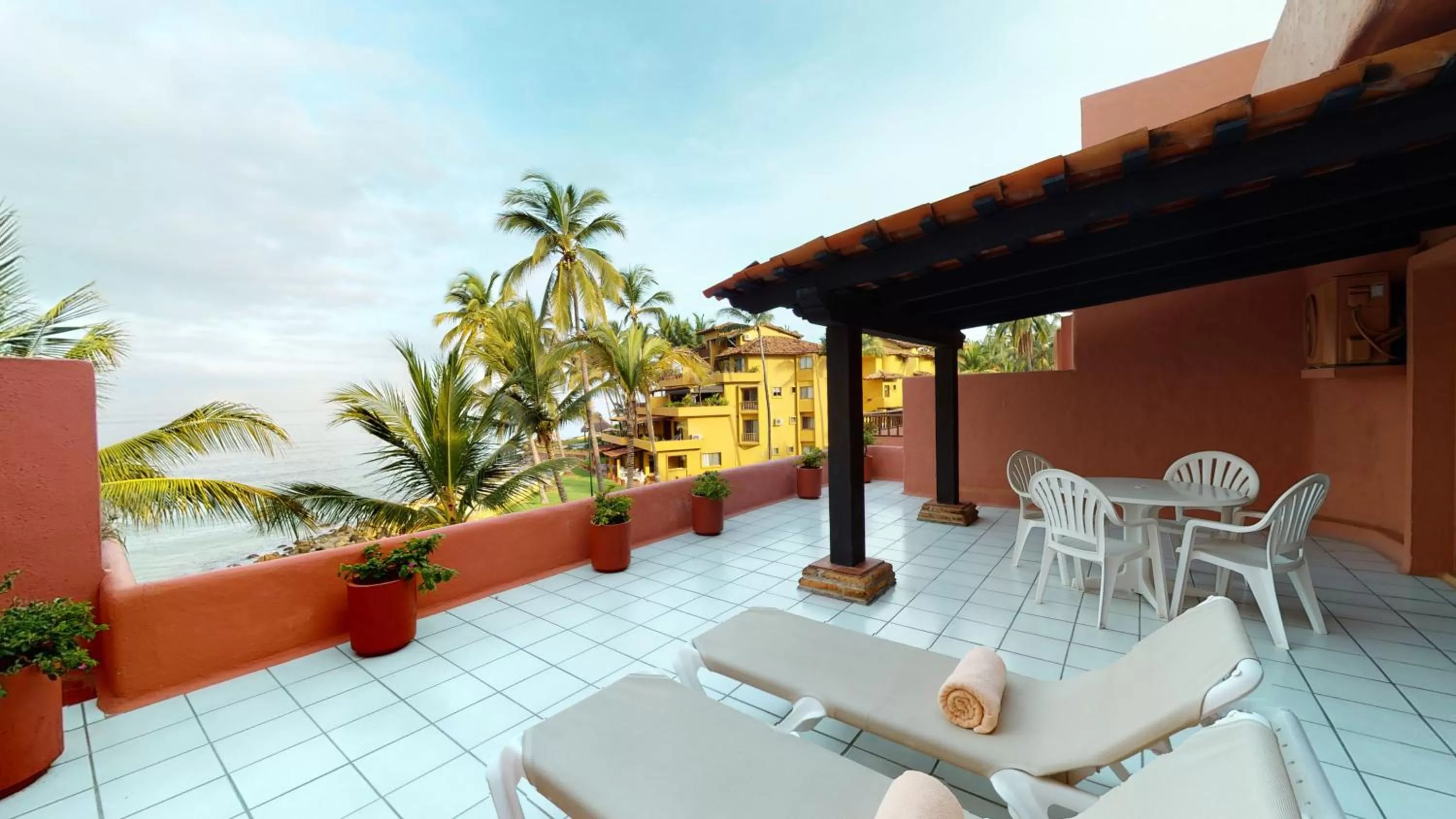 Balcony/Terrace in Park Royal Homestay Los Tules Puerto Vallarta