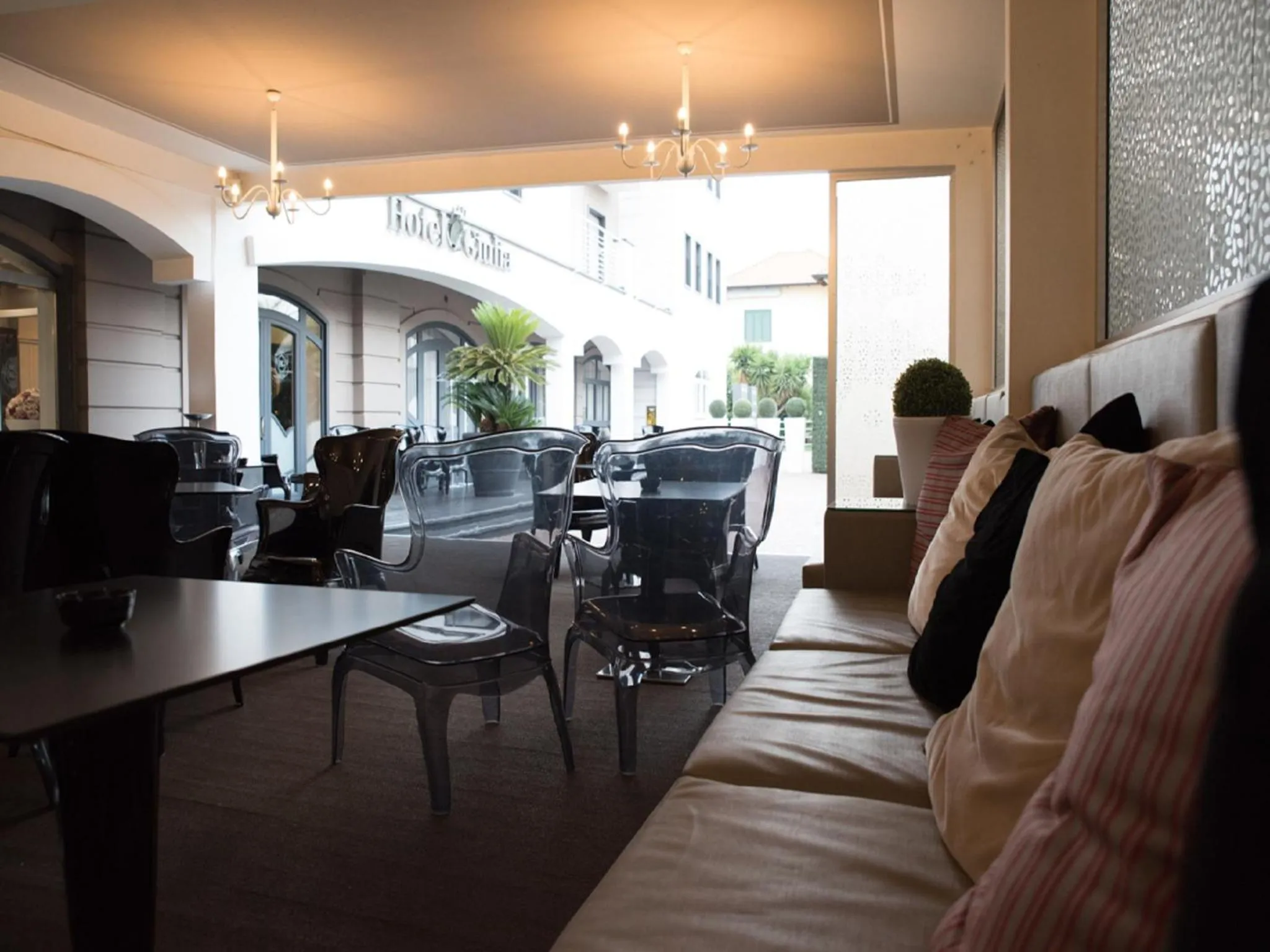 Patio in Hotel Giulia Ocean Club