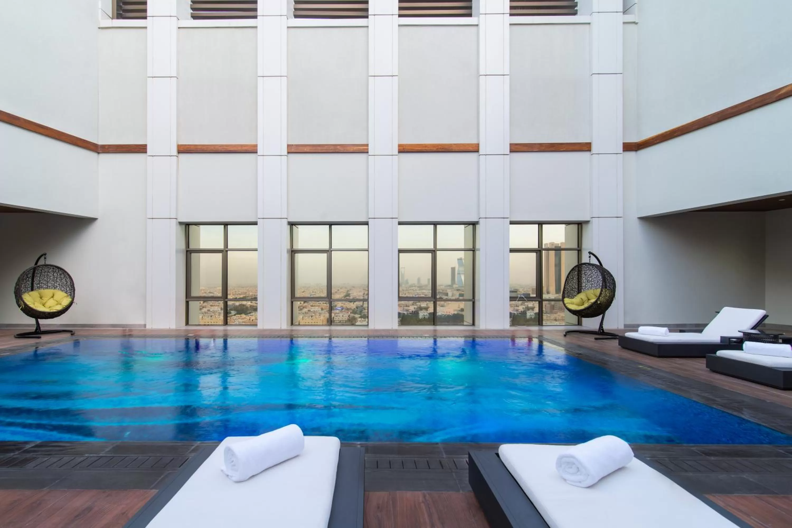 Swimming pool in Movenpick Hotel and Residences Riyadh