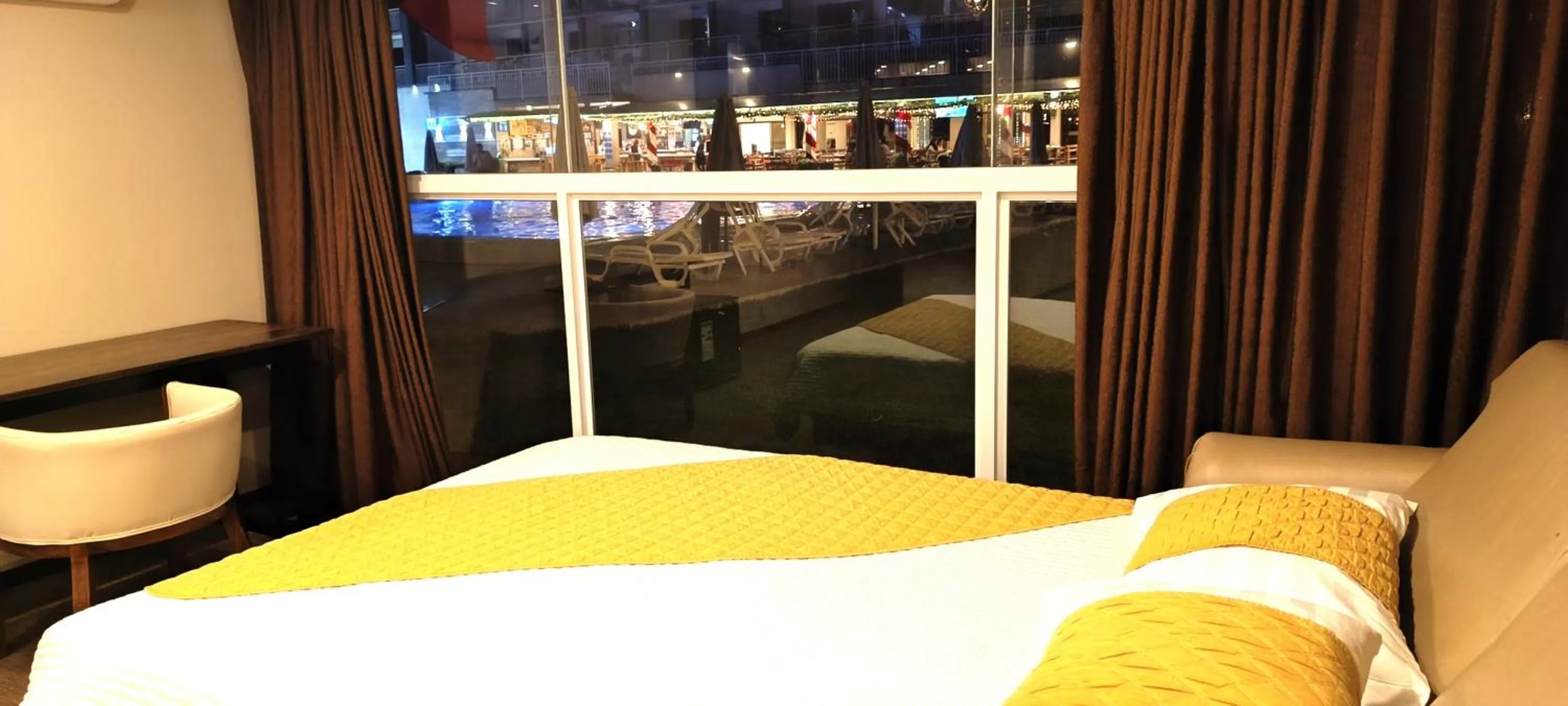 Garden view in Hotel Los Ceibos