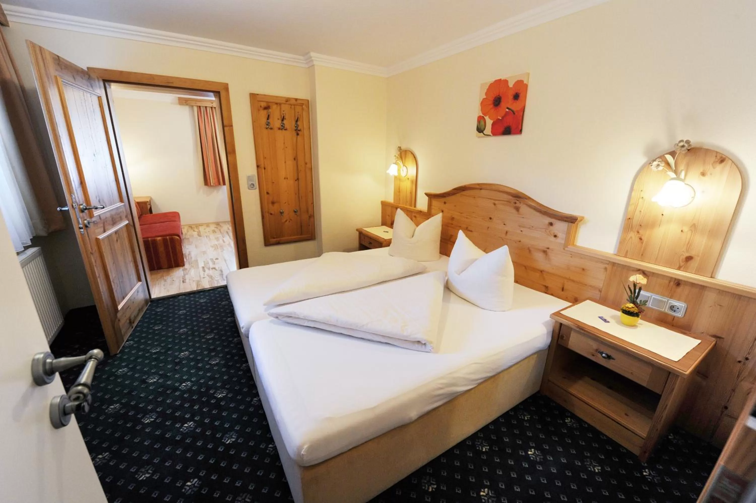 Bedroom, Bed in Hotel Garni Landhaus Platzer