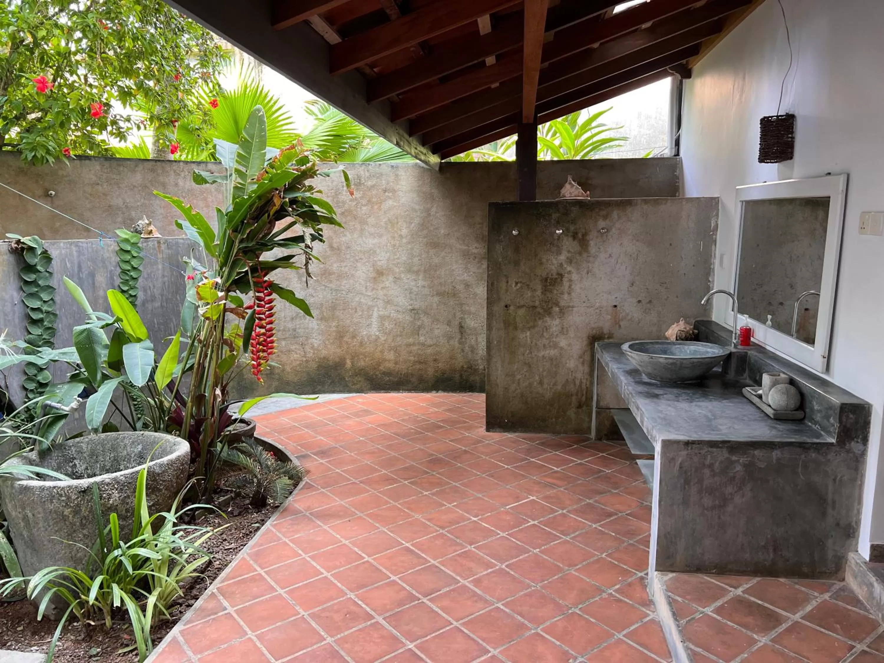 Bathroom in Galawatta Beach Resort