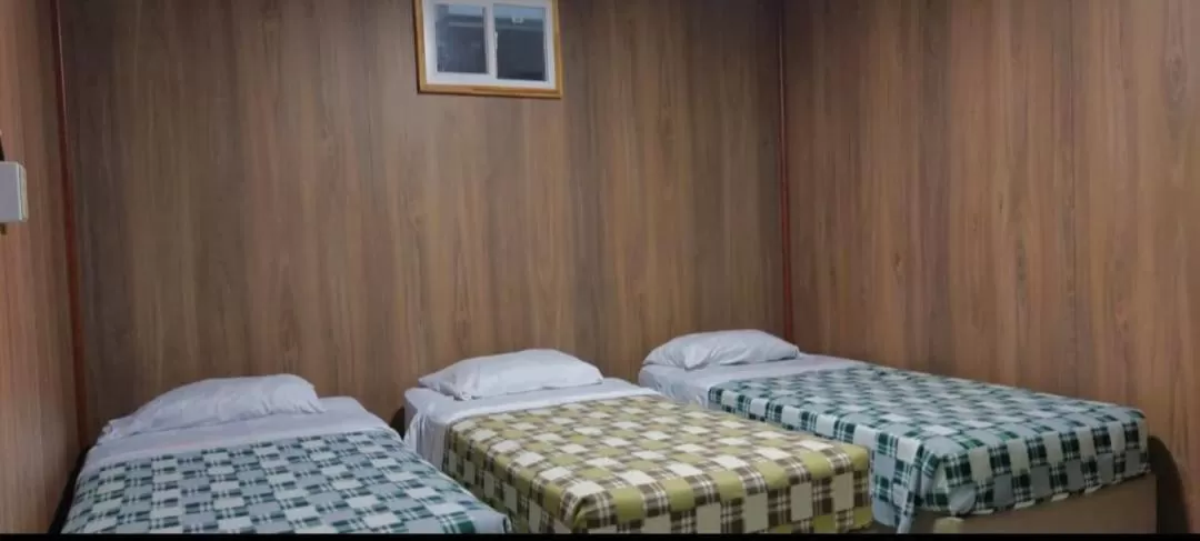 Bed in Hotel Mónaco de Fusa