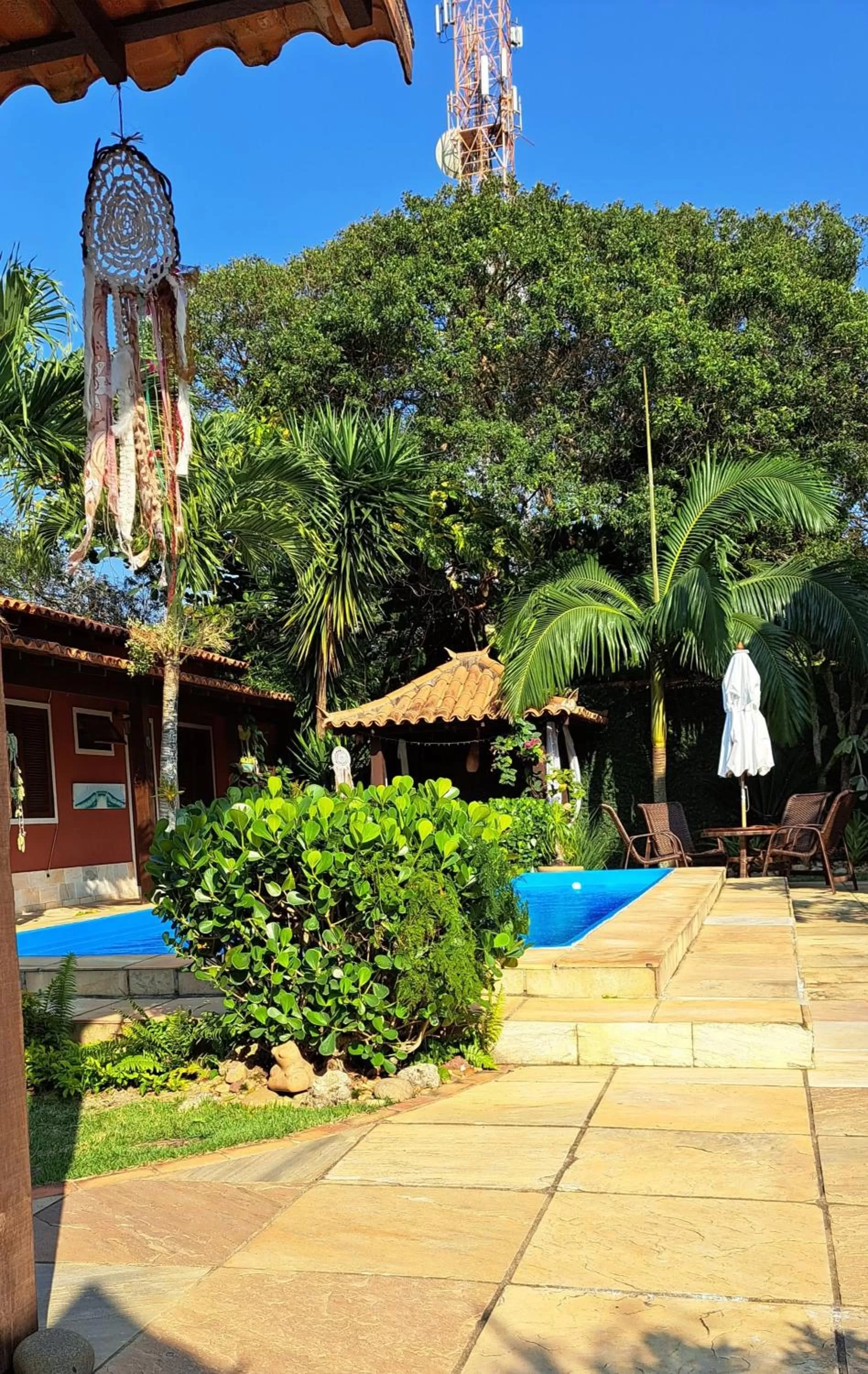 Swimming Pool in Pousada Casa da Aroeira