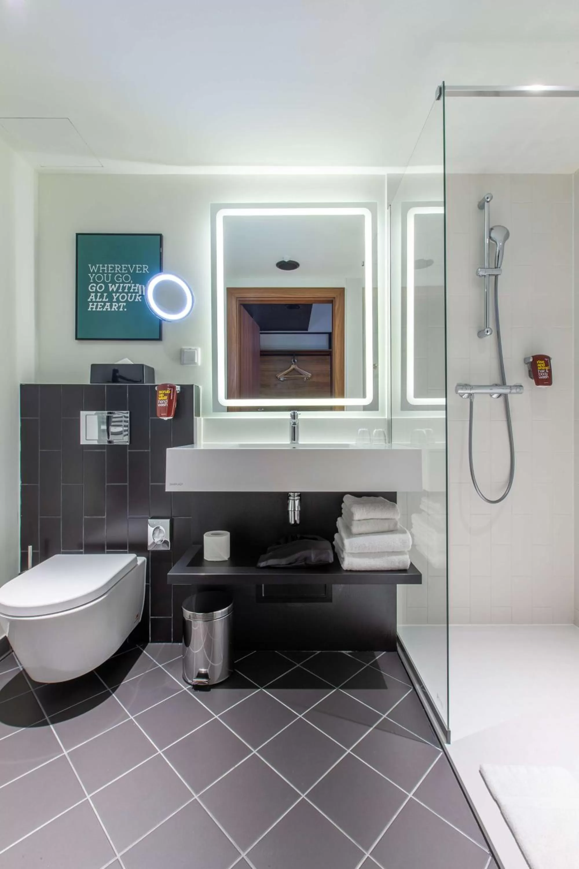 Bathroom in Park Inn by Radisson Poznan