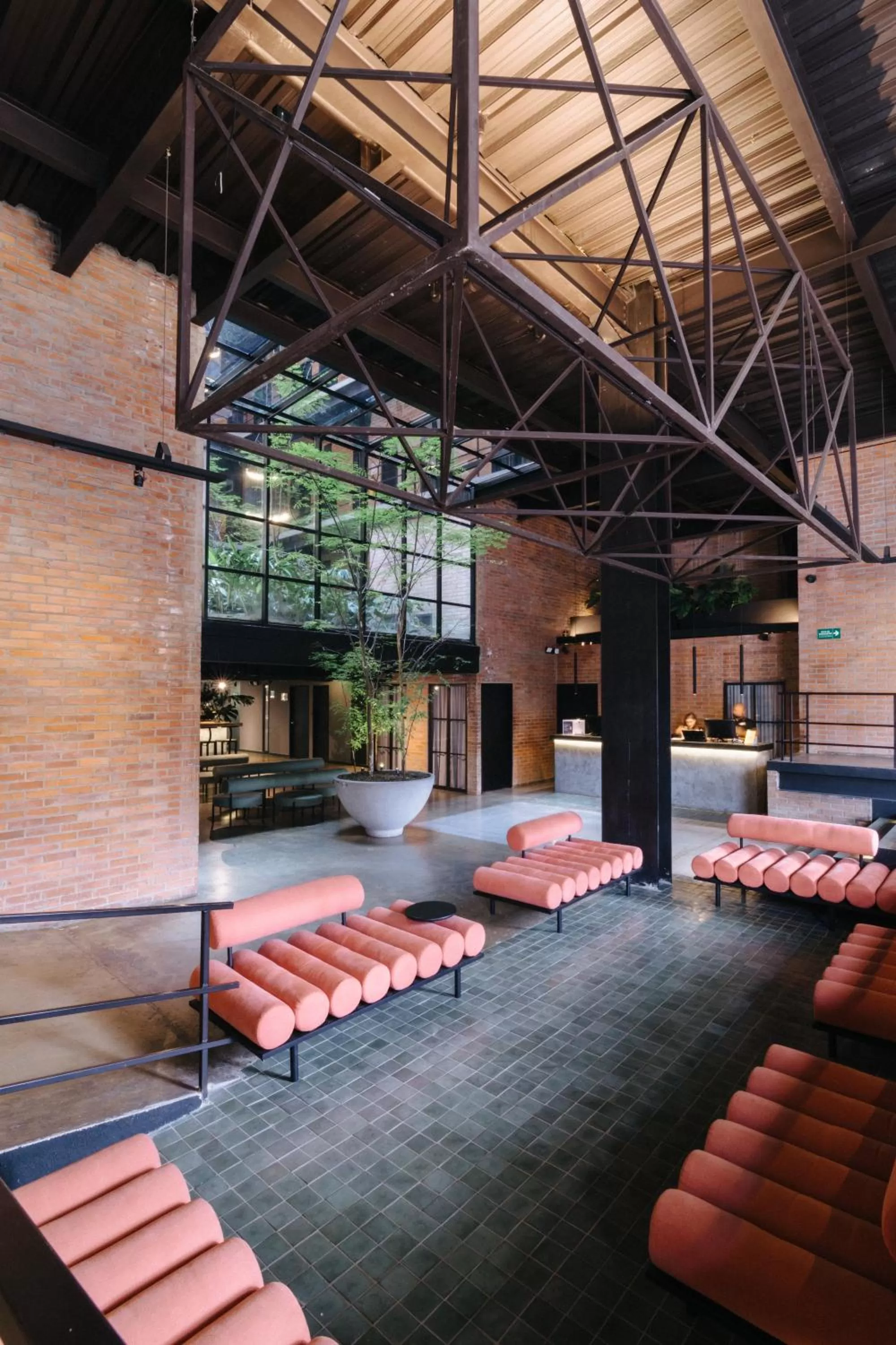 Living room in The Art Hotel Medellin