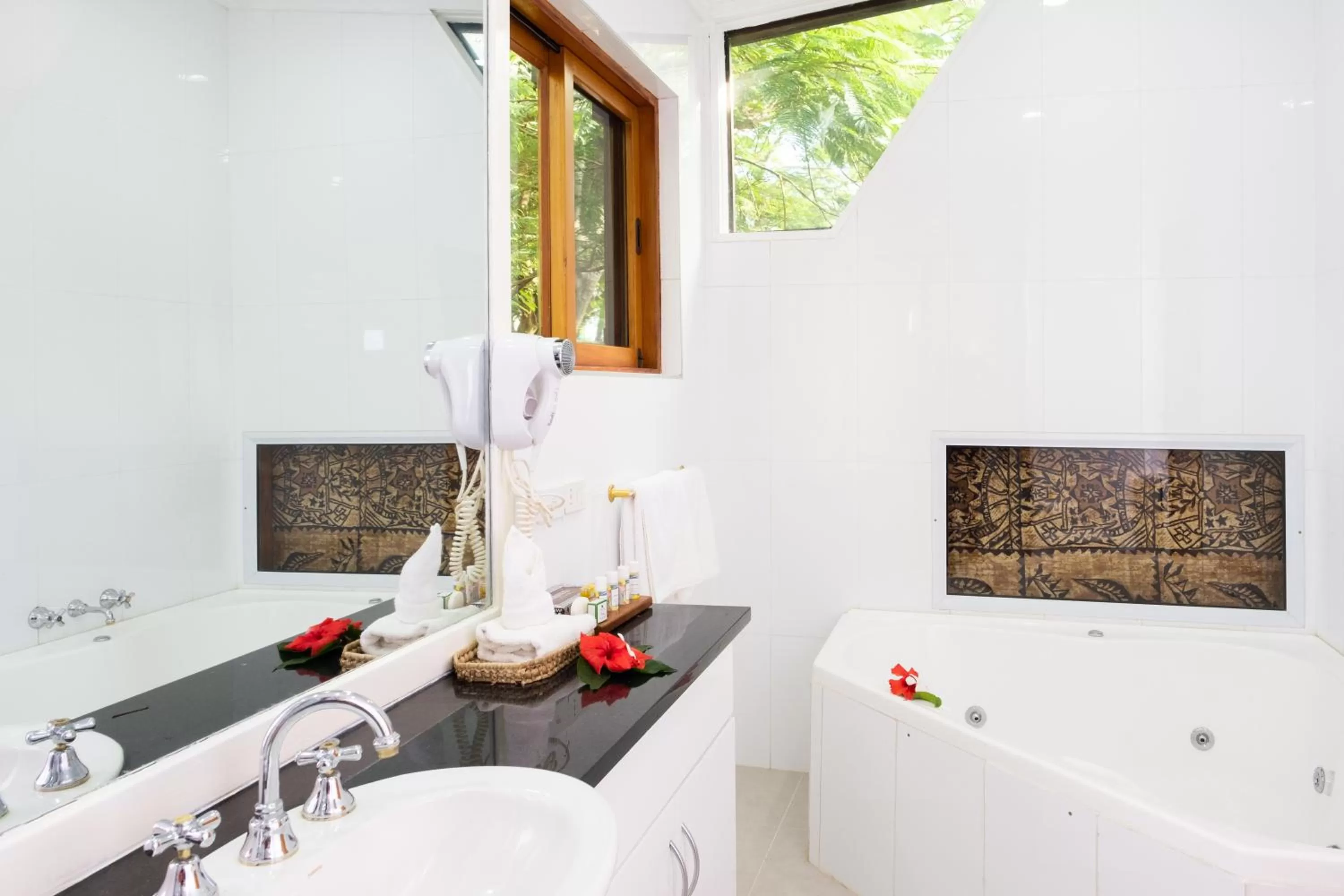 Bathroom in First Landing Beach Resort & Villas