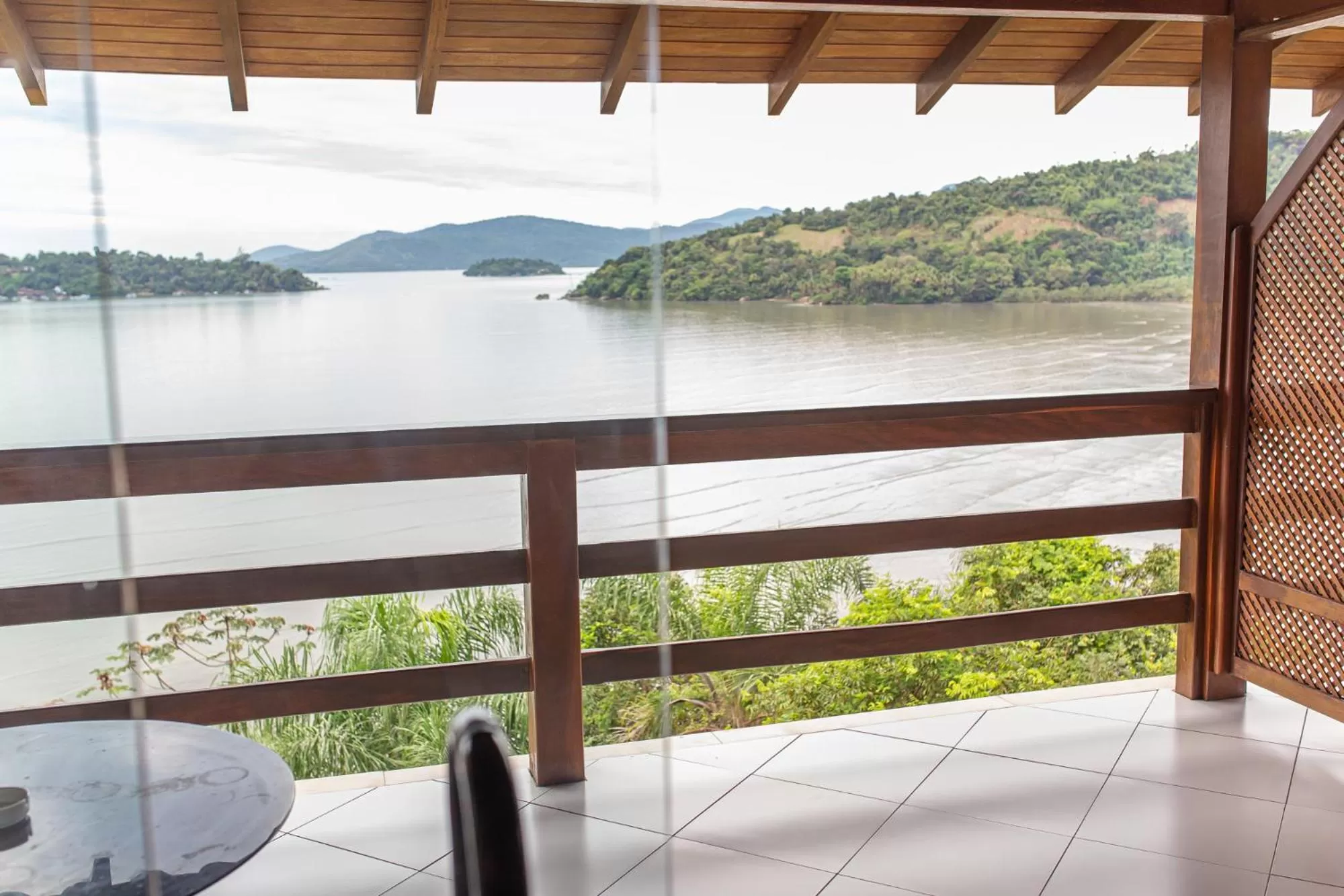 Balcony/Terrace, River View in Santa Clara Hotel