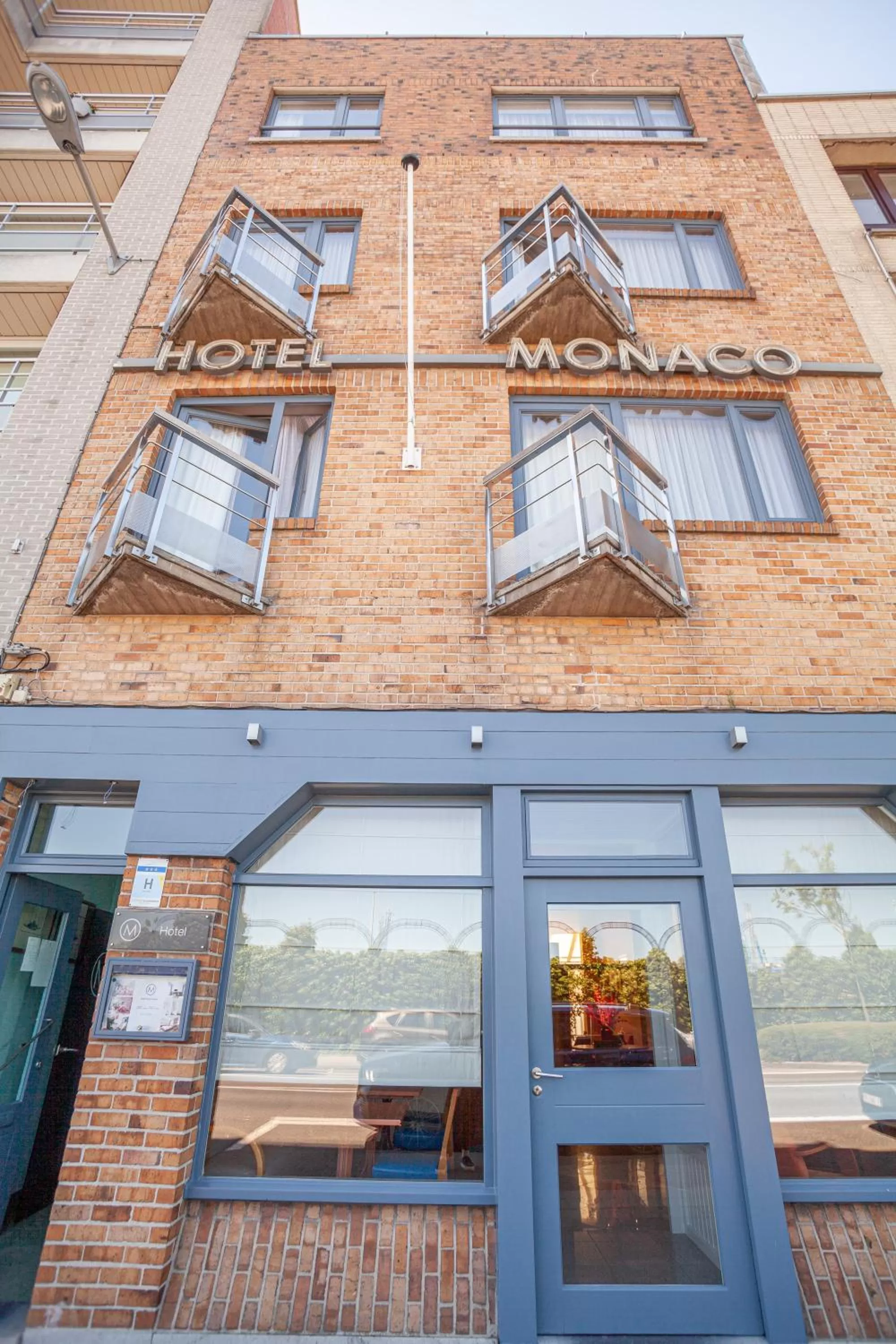 Property building in Hotel Monaco Zeebrugge Beach by Rikas Hotels