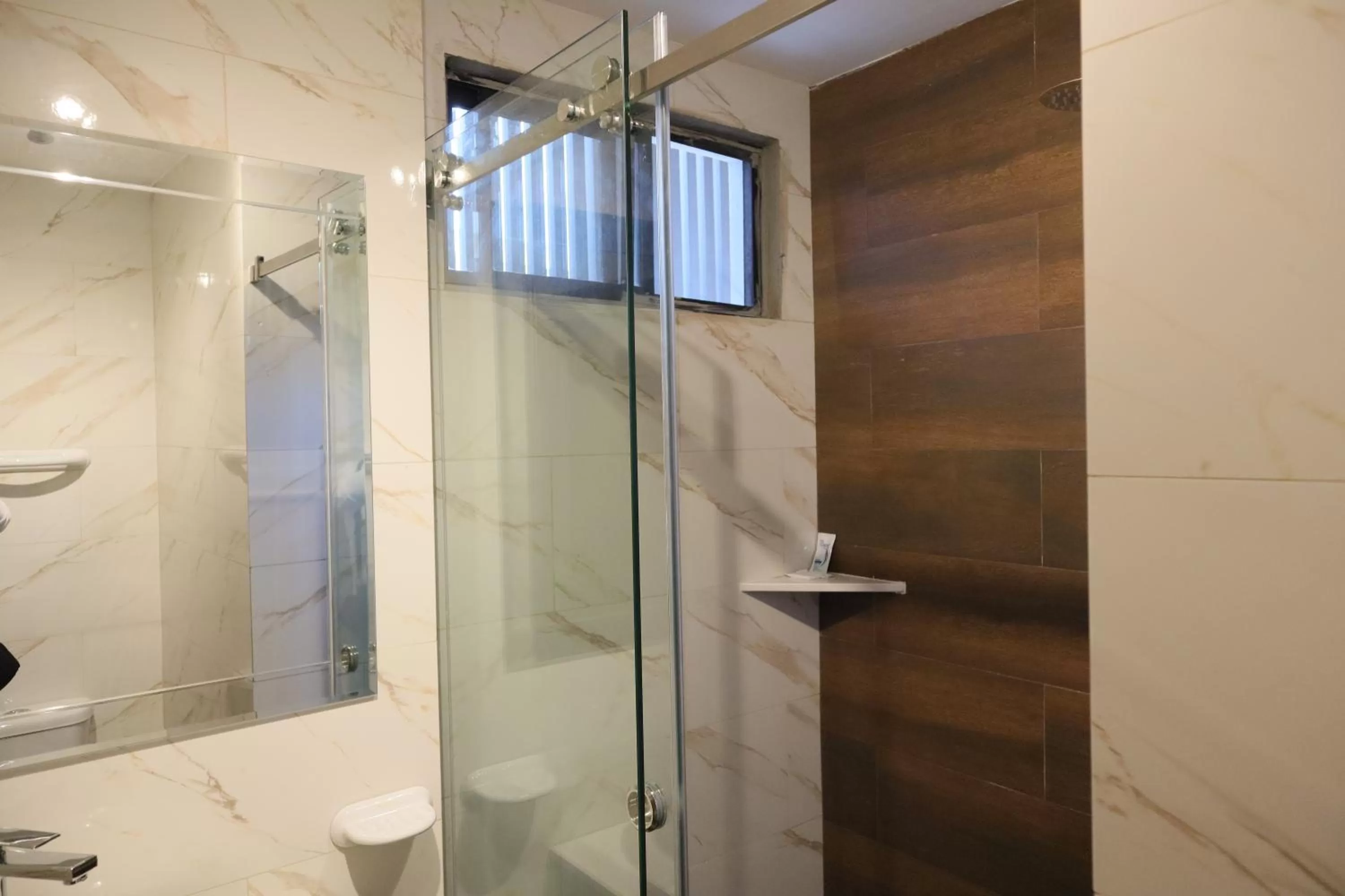 Shower in Hotel Sada