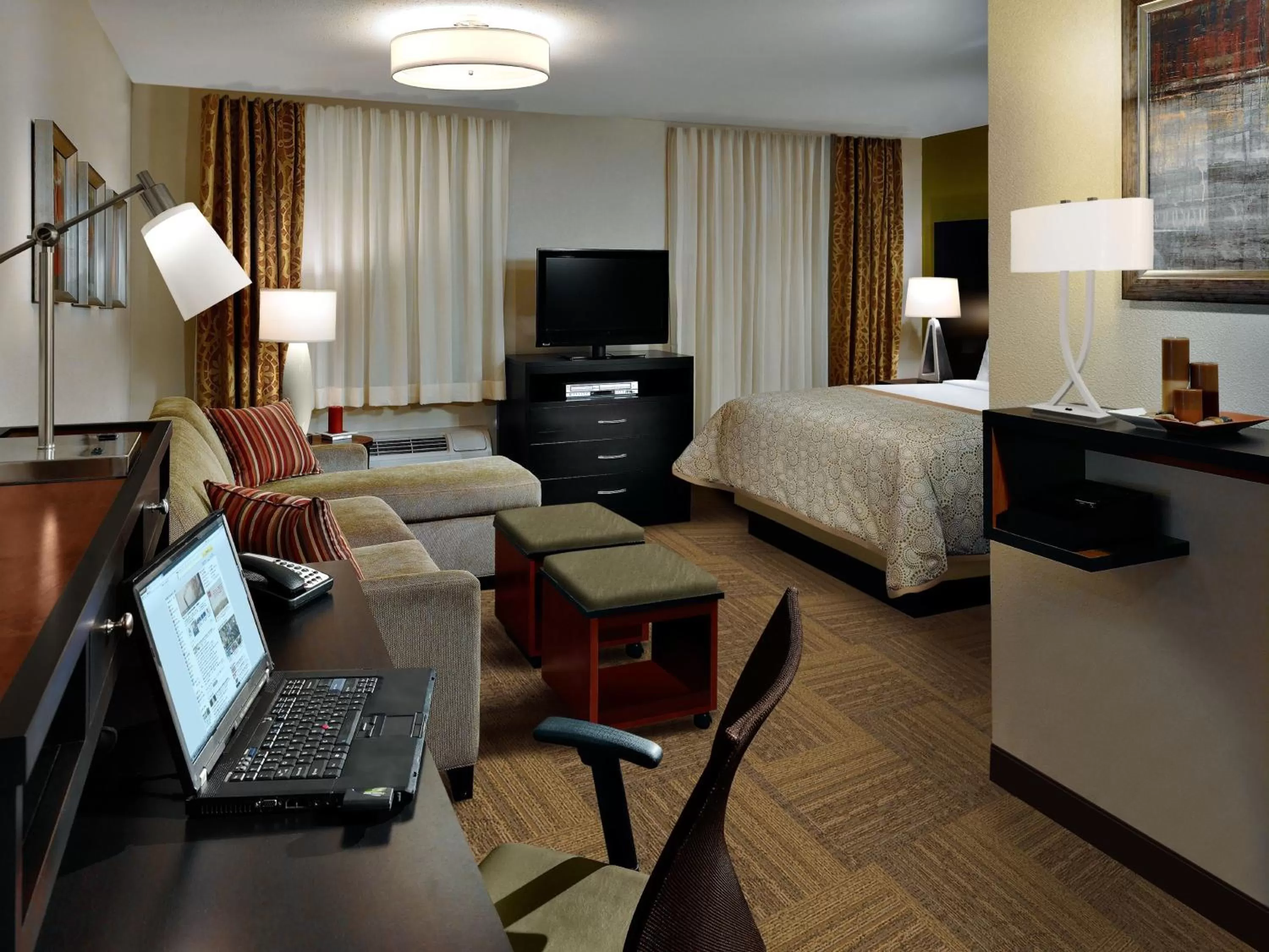 Photo of the whole room, Bed in Staybridge Suites Tomball by IHG