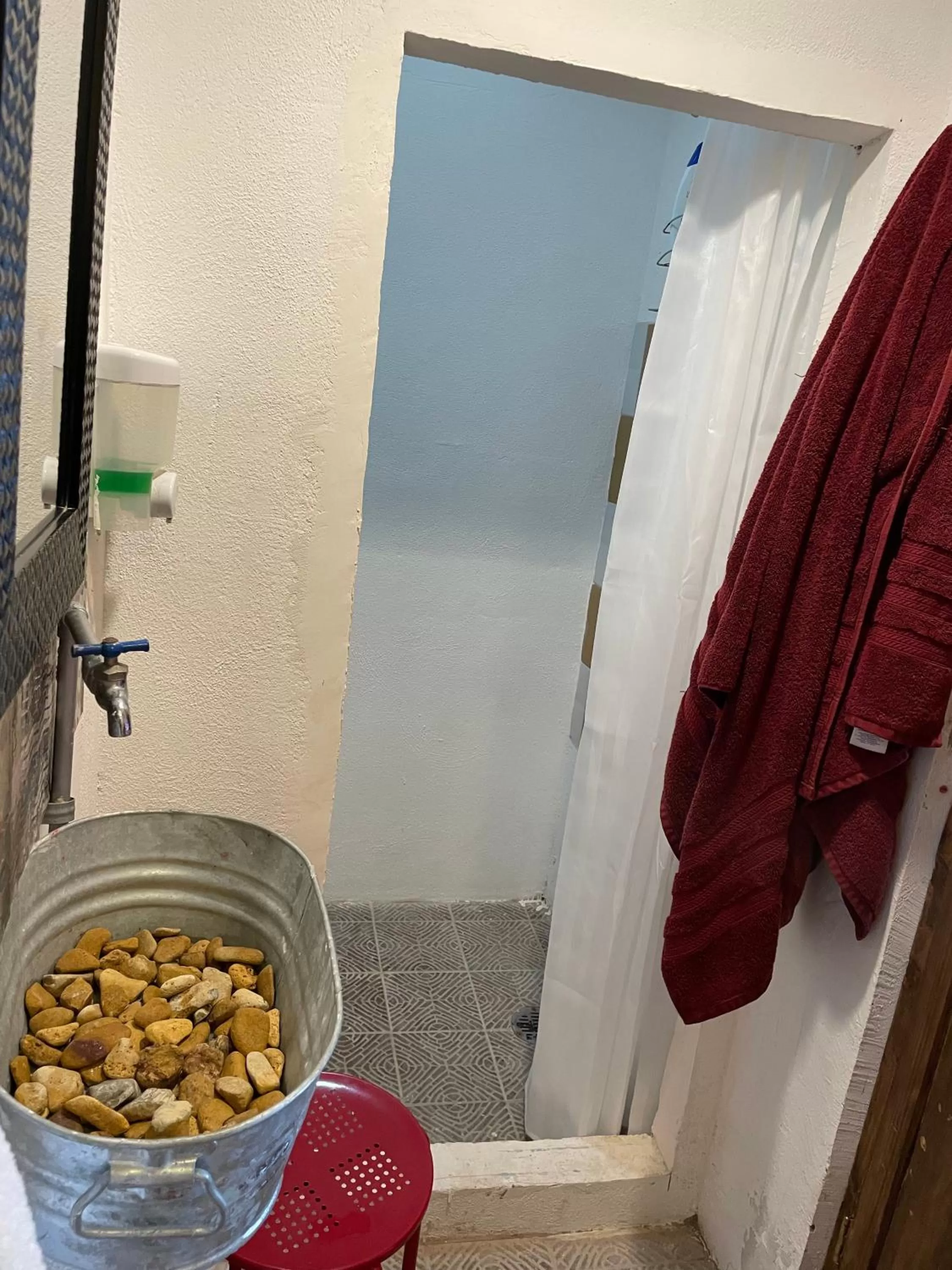 Bathroom in Chuchumbé Hotel Cultural, Restaurante & Café