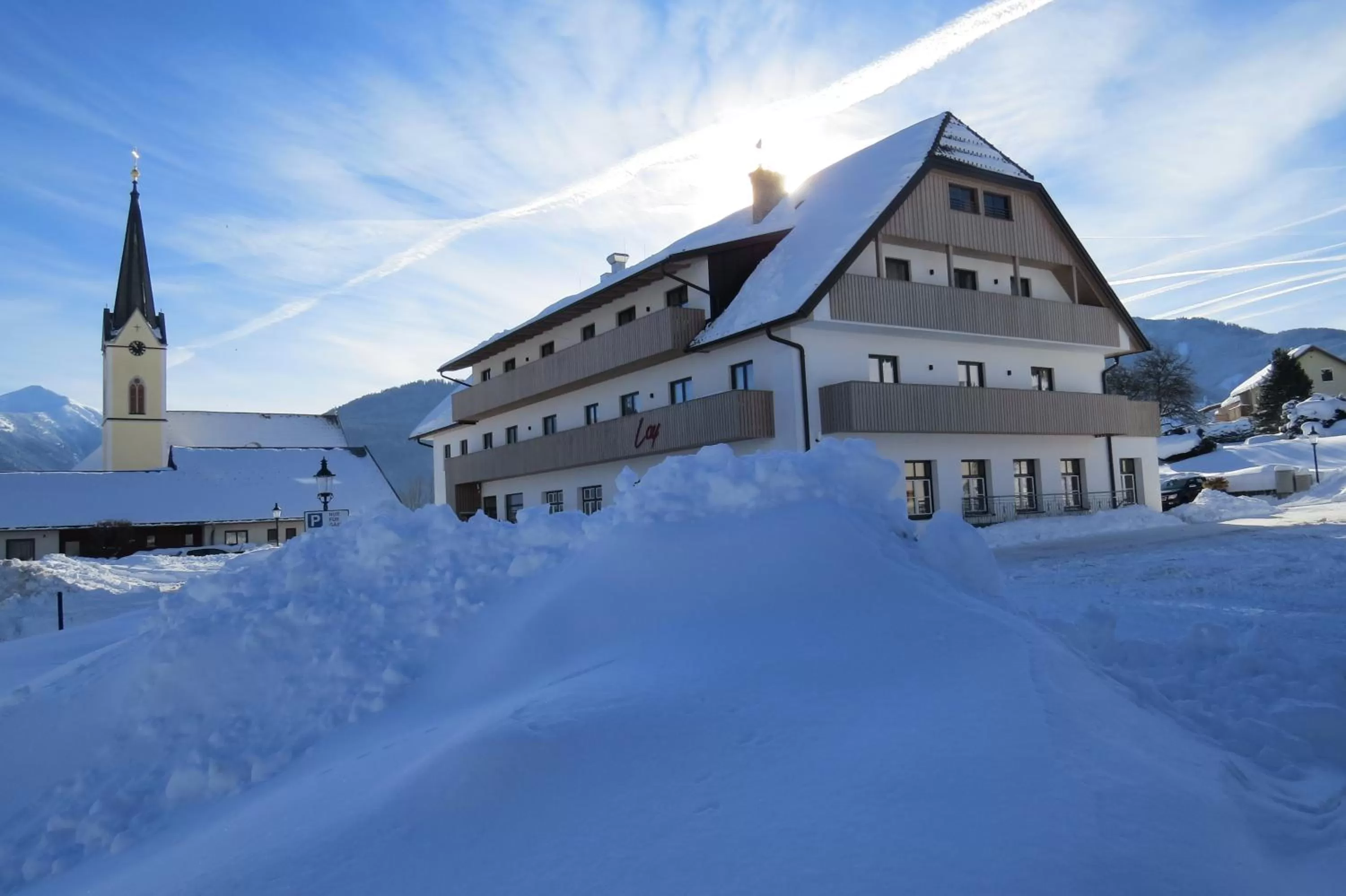 Facade/entrance in Hotel Loy