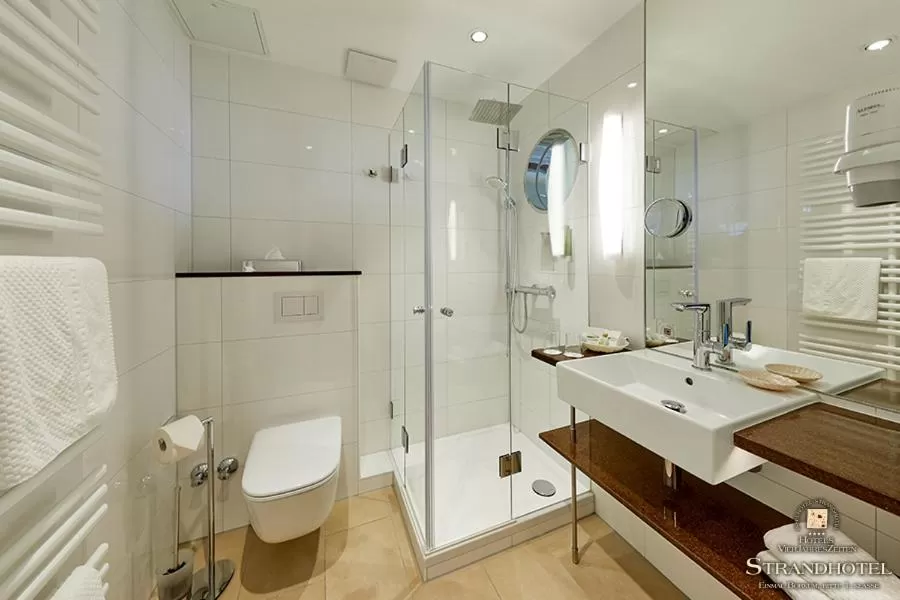 Decorative detail, Bathroom in Strandhotel VierJahresZeiten