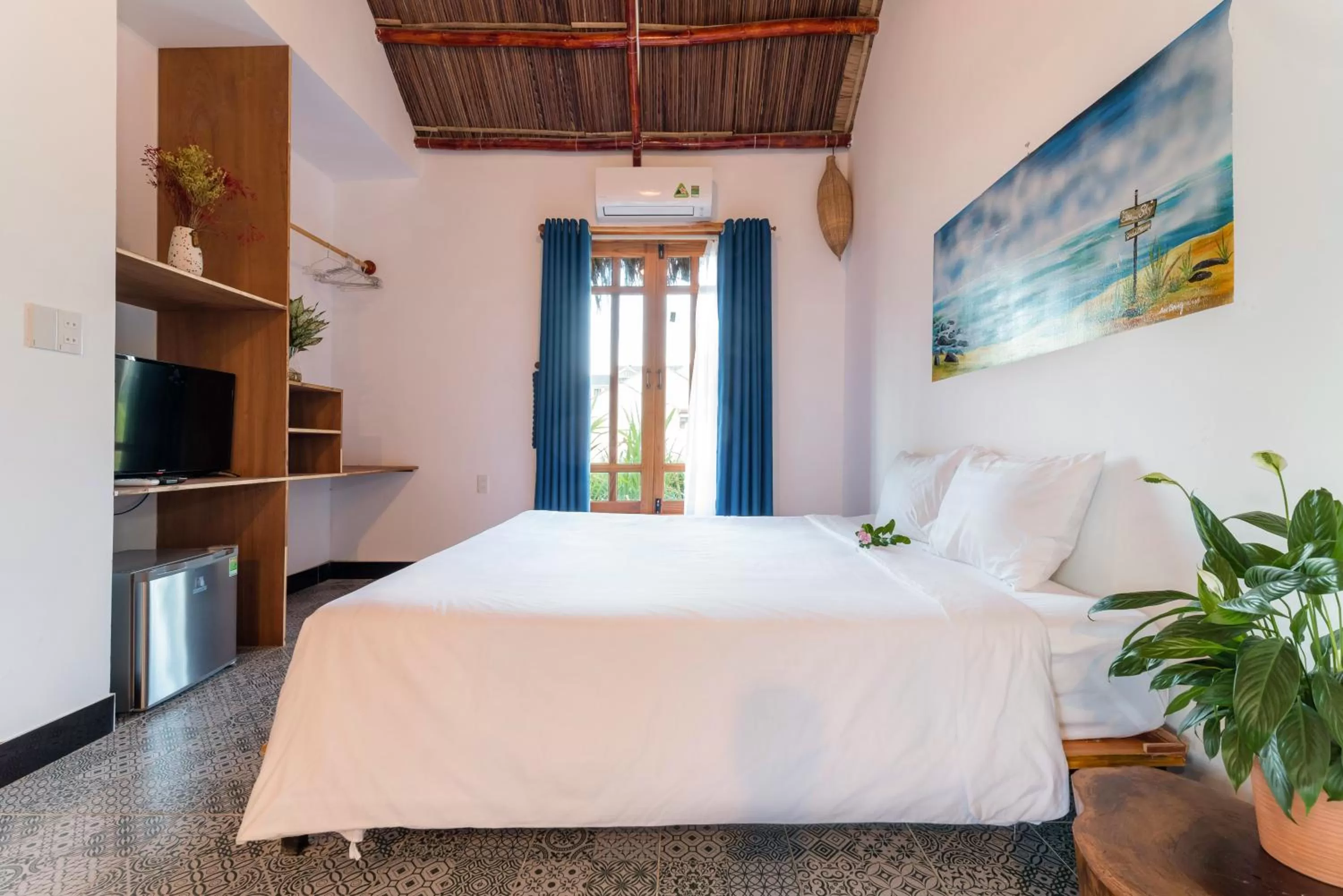 Bed in La Belle Anbang Homestay