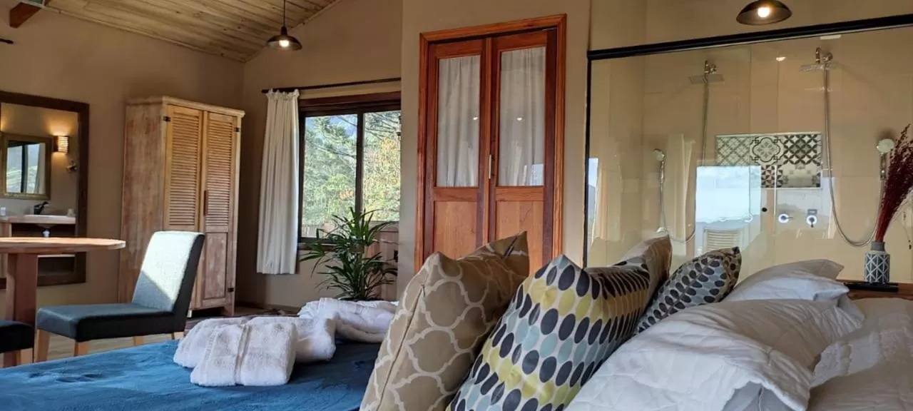 Seating Area in Pousada Serra do Luar