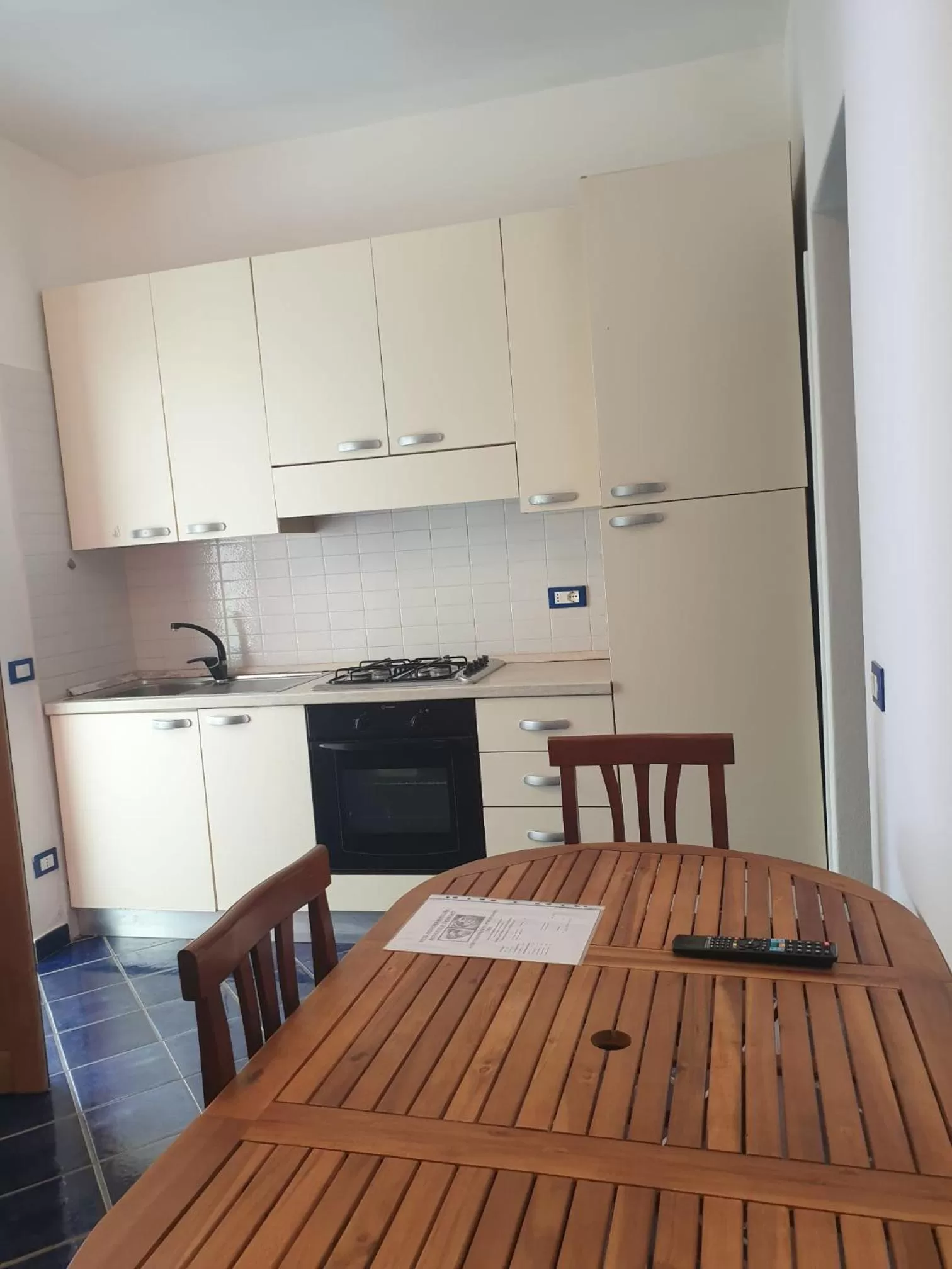 Kitchen or kitchenette in Hotel Mareluna Ischia