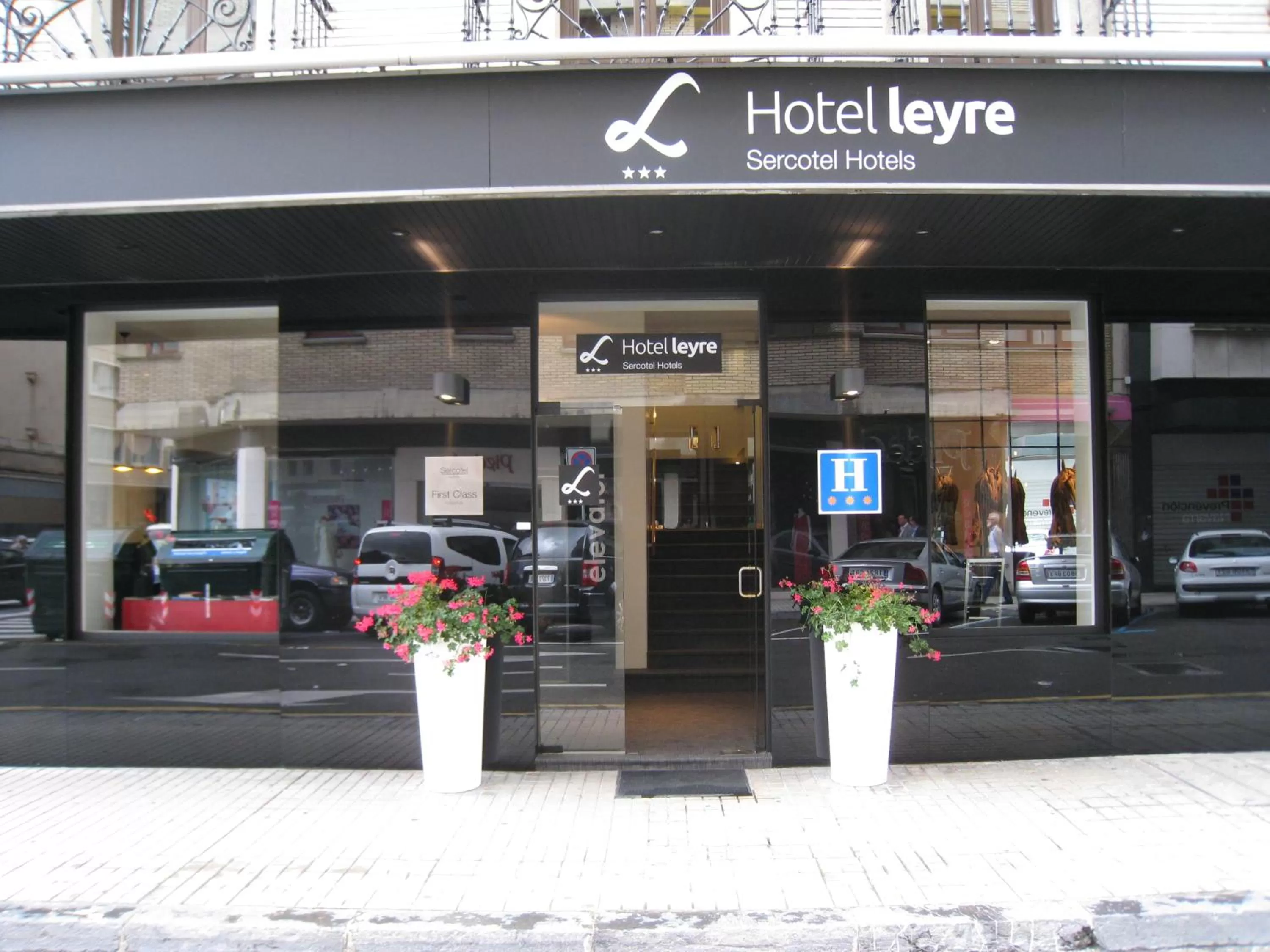 Facade/entrance in Habitus Hotel Leyre