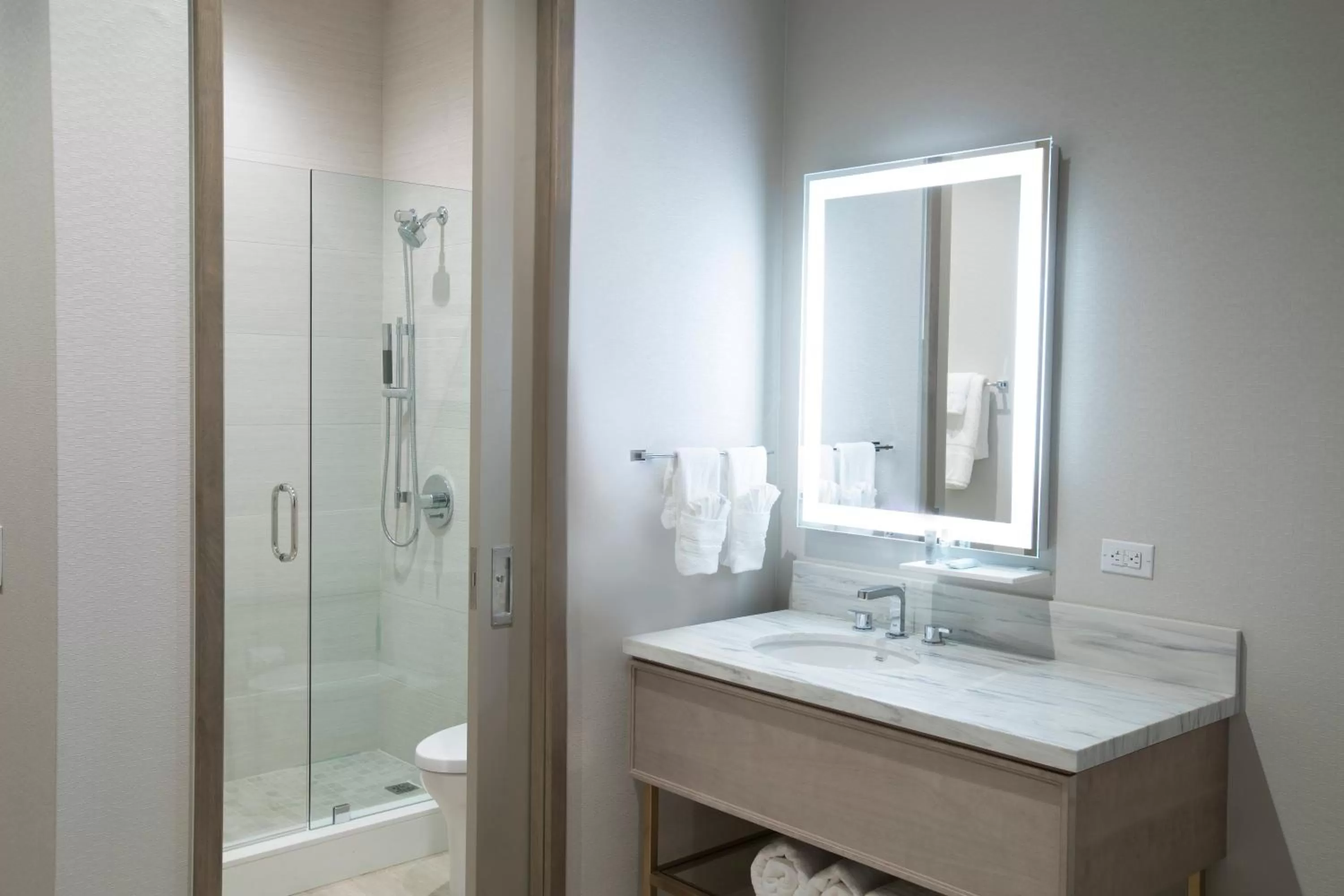 Bathroom in Wyndham Garden at Niagara Falls