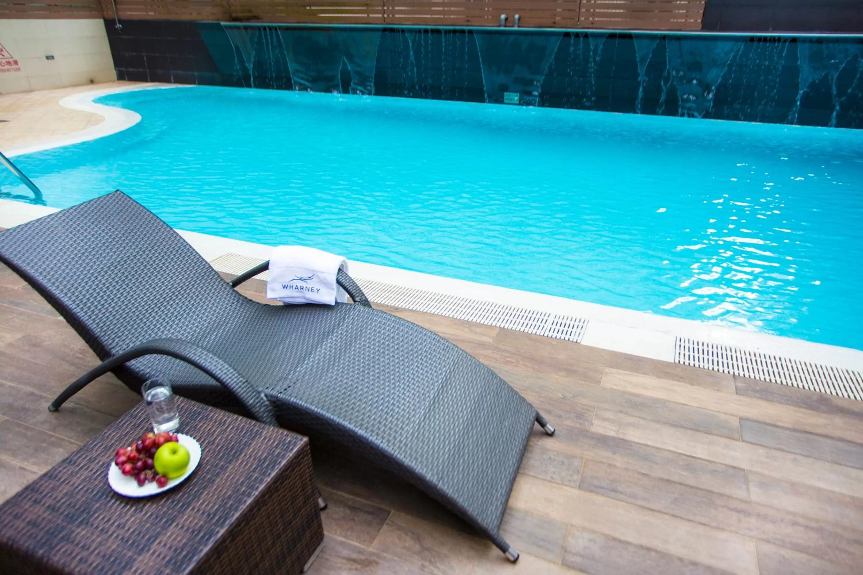 Swimming pool in Wharney Hotel