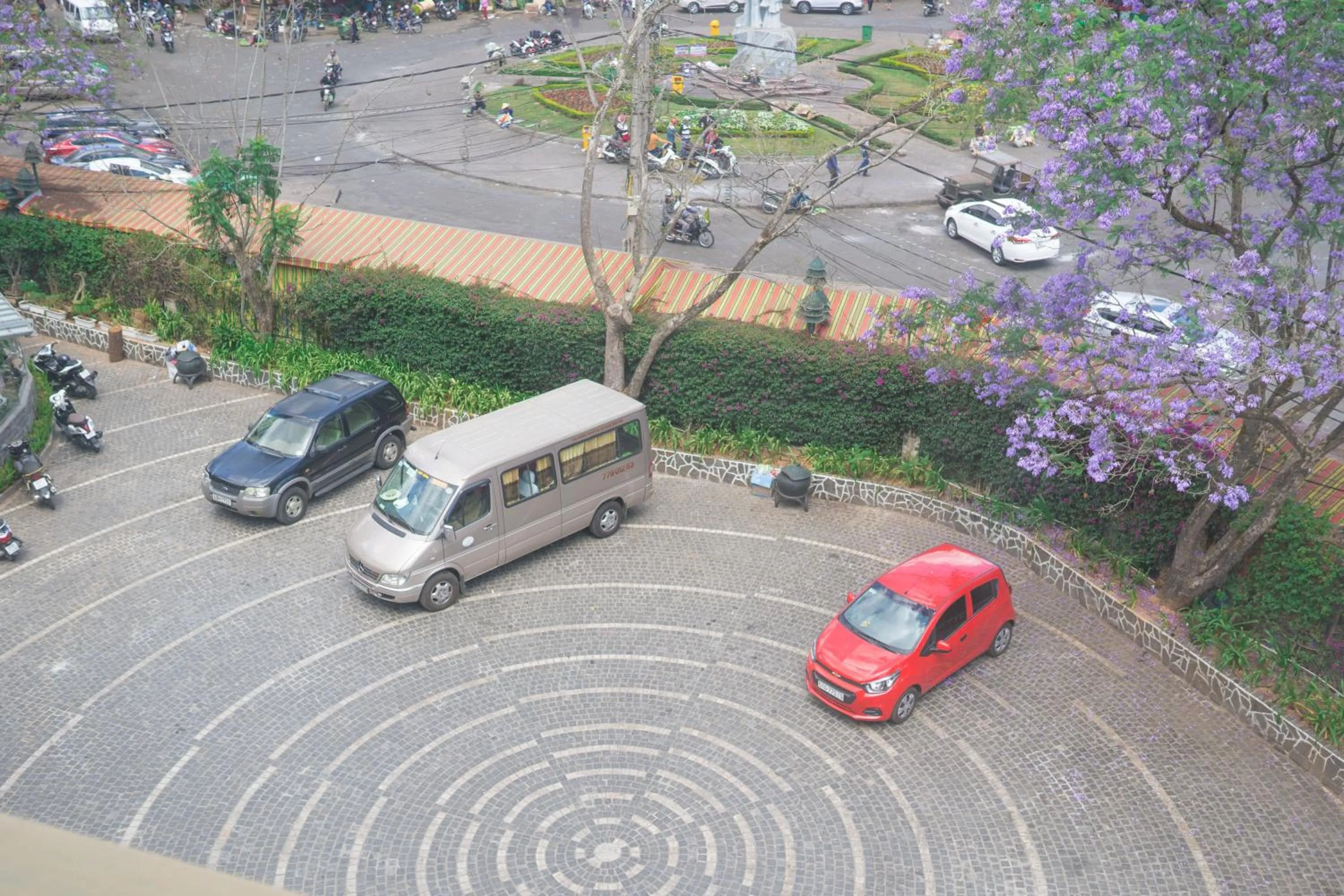 City view in Nice Dream Hotel