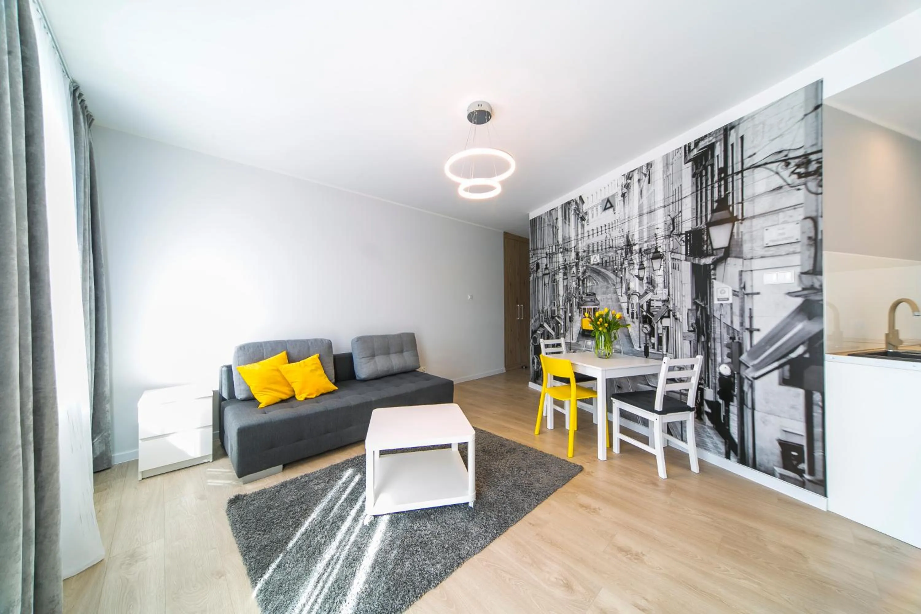 Photo of the whole room in GRANO APARTMENTS Gdańsk Motława SPA & Wellness