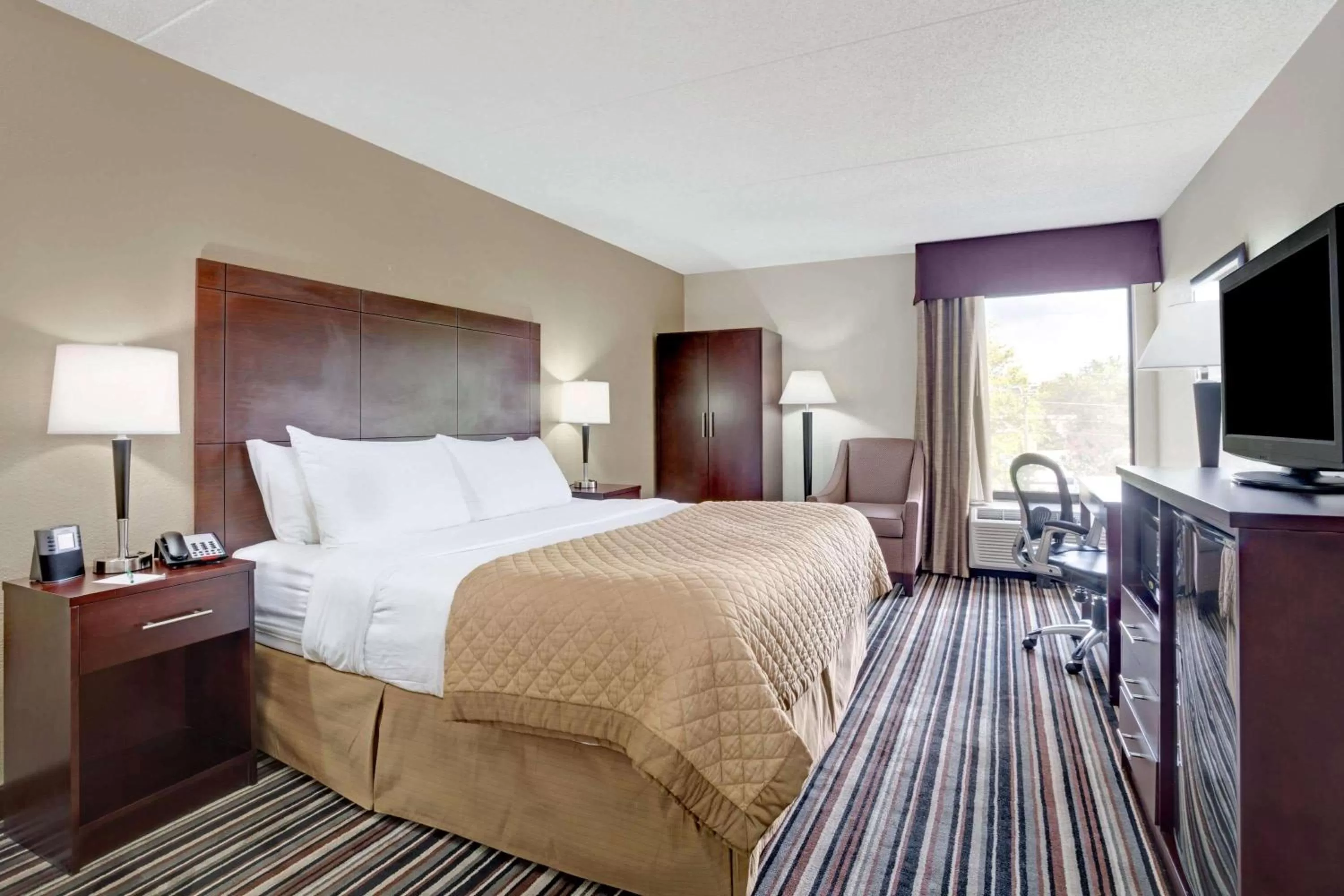 Photo of the whole room in Wyndham Garden Charlotte Airport Southeast