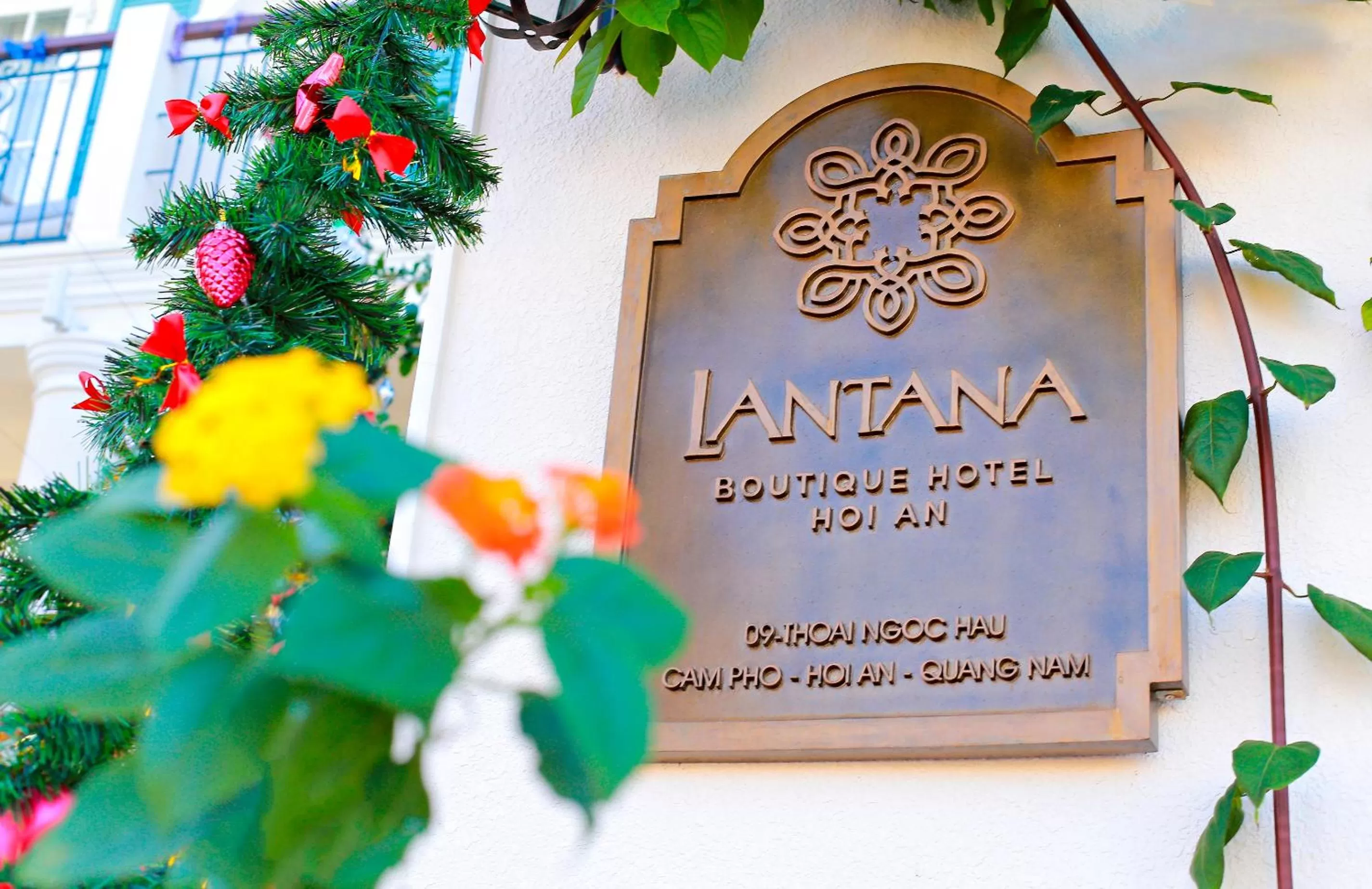 Property logo or sign in Lantana Boutique Hoi An Hotel