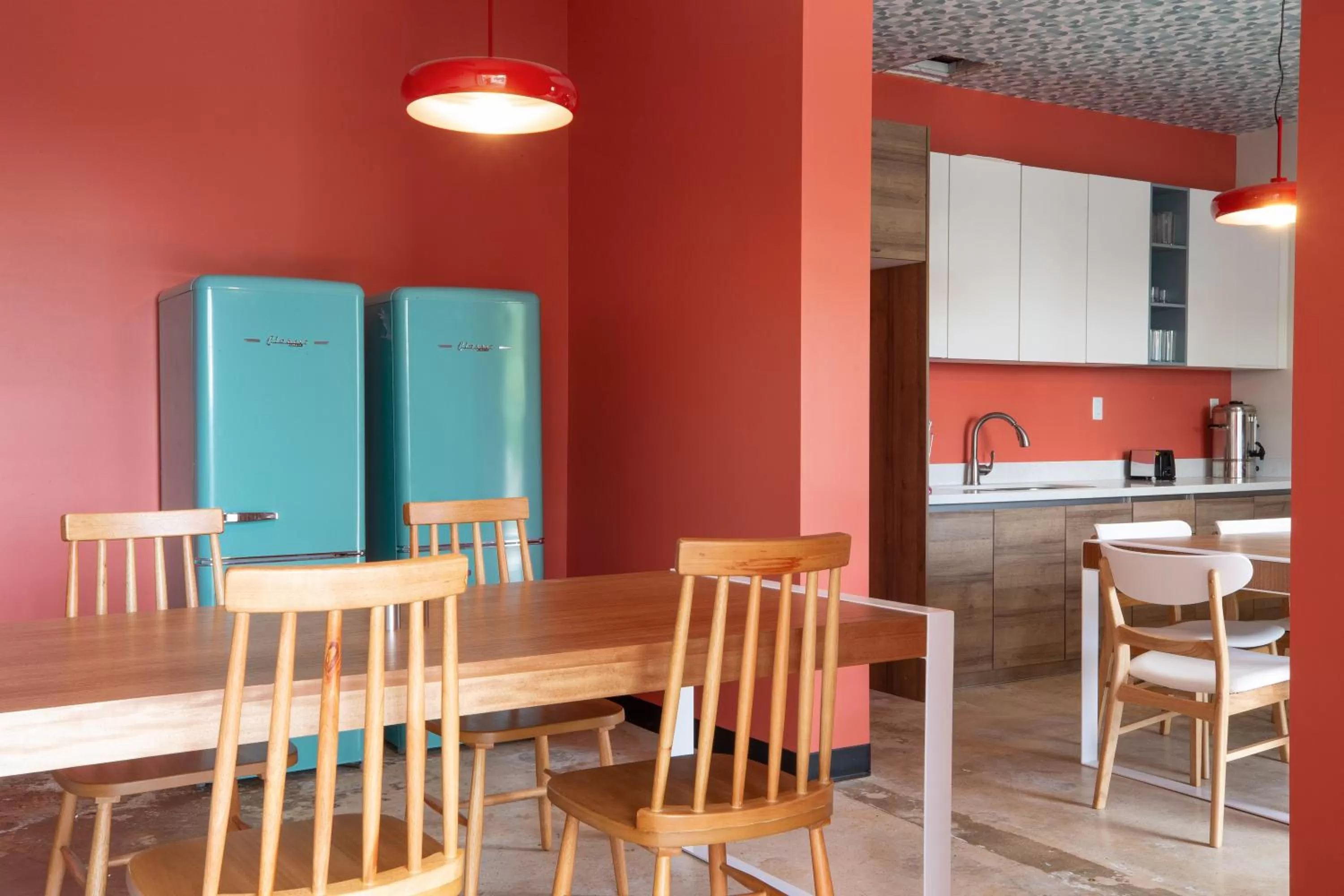 Communal kitchen, Dining Area in Selina Gold Dust