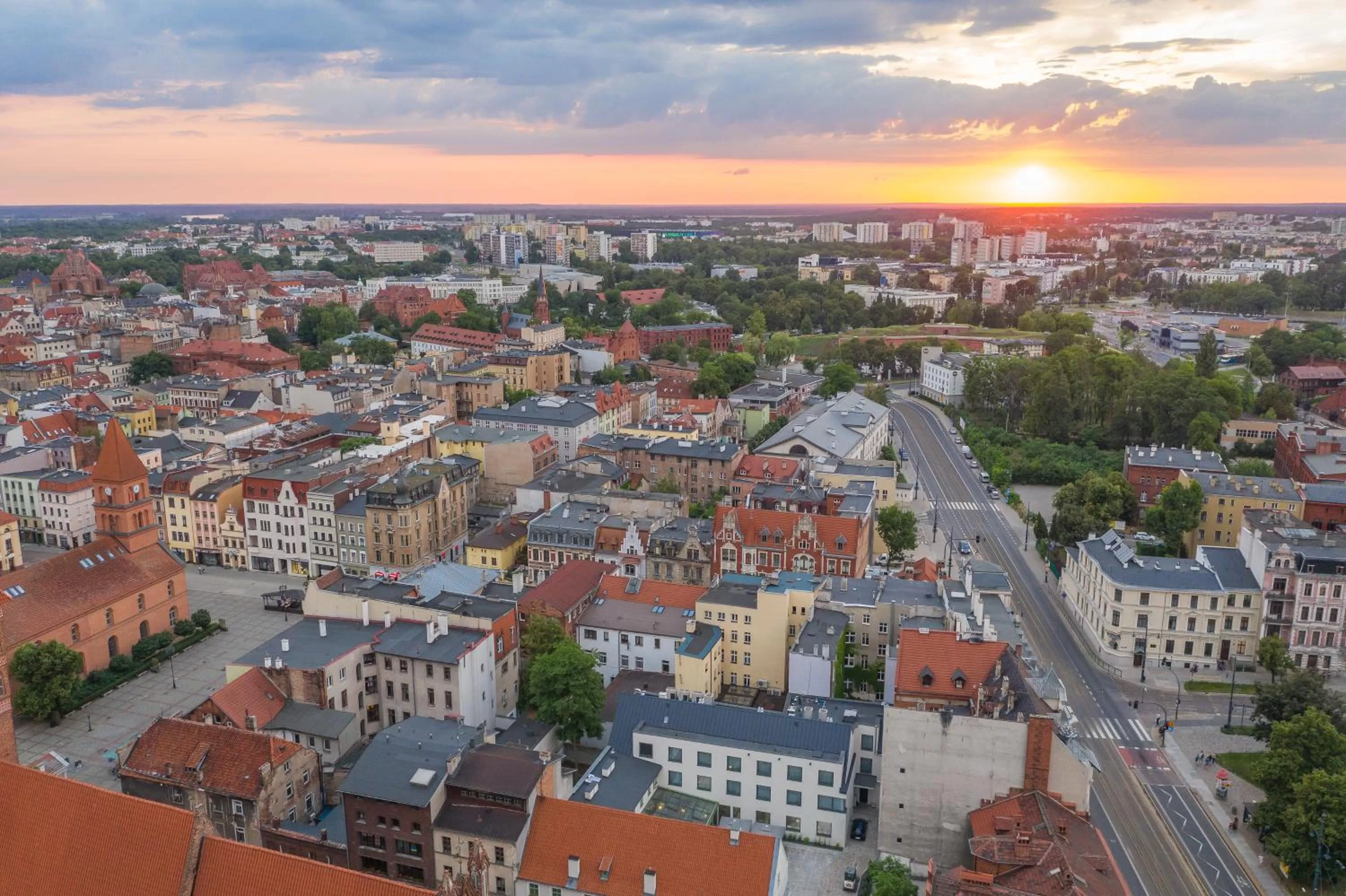 Bird's eye view in Hotel ETER