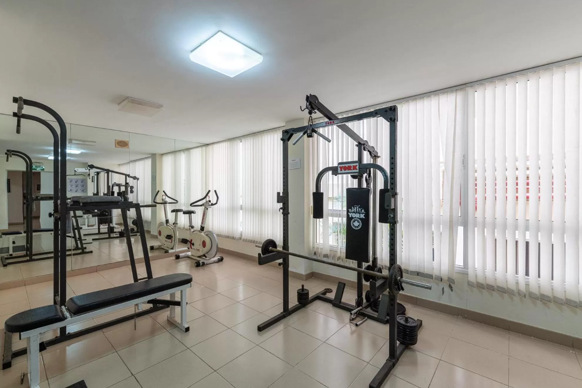 Fitness centre/facilities in Hotel Marte