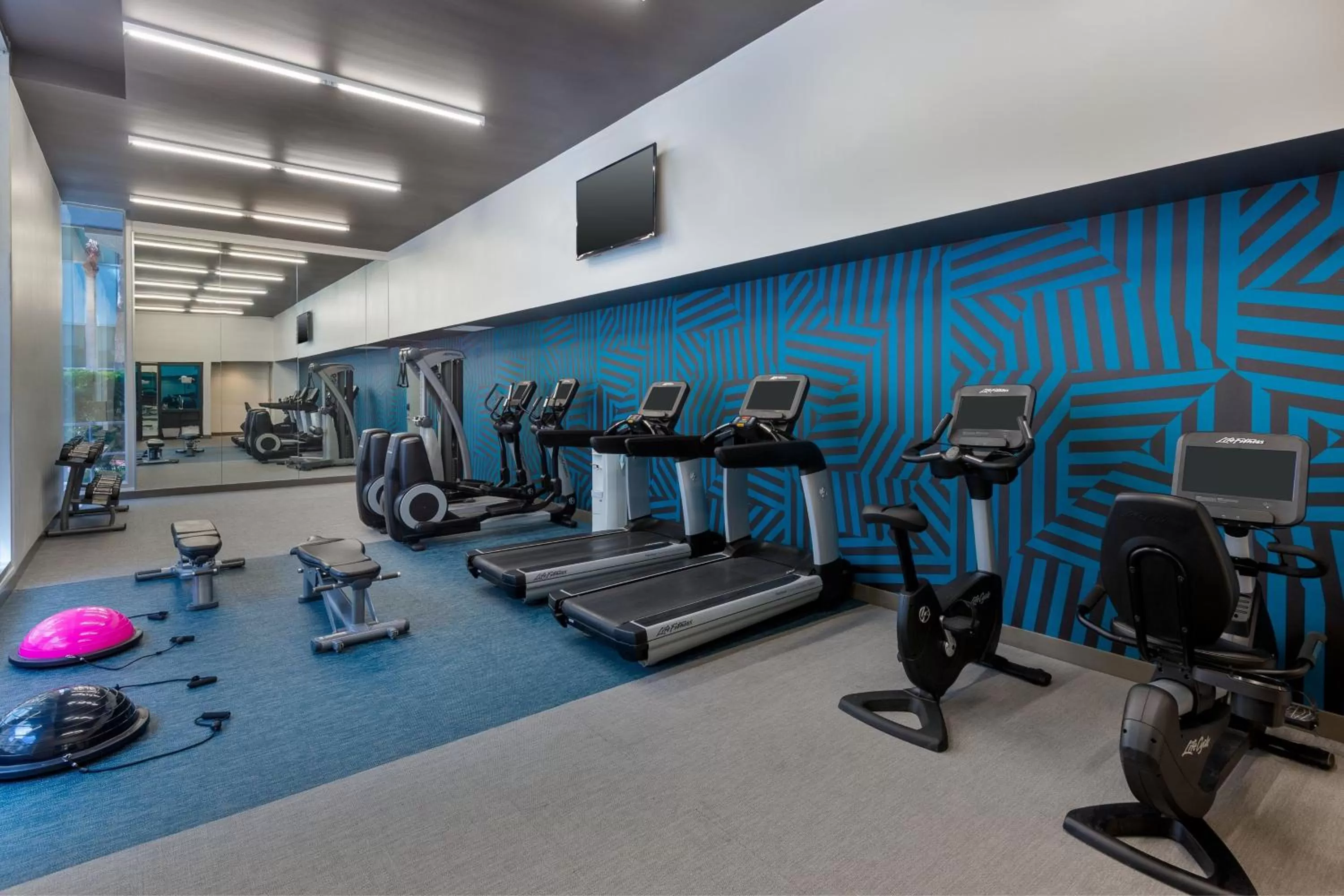 Fitness centre/facilities in Aloft Orlando Downtown