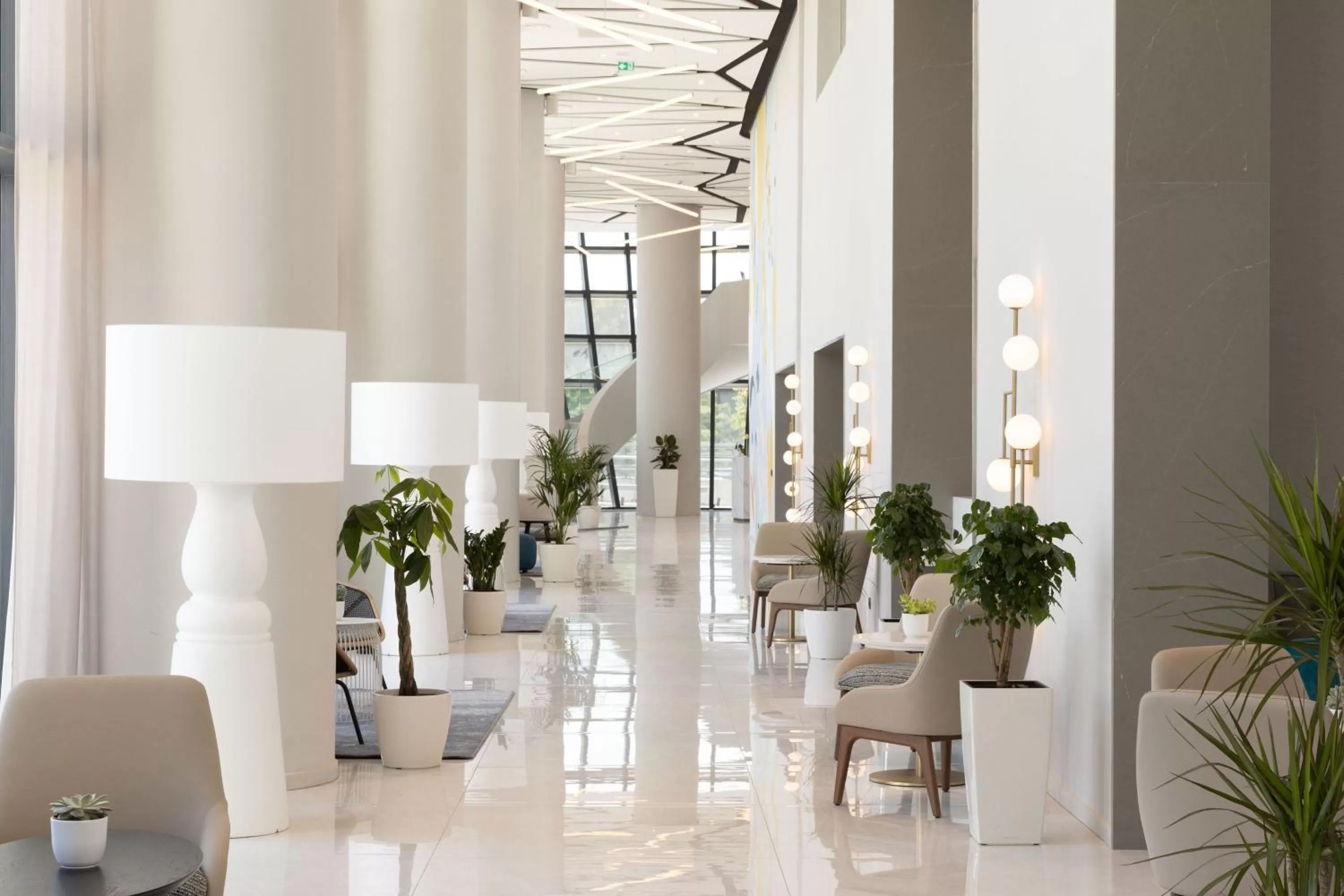 Lobby or reception in Sheraton Nice