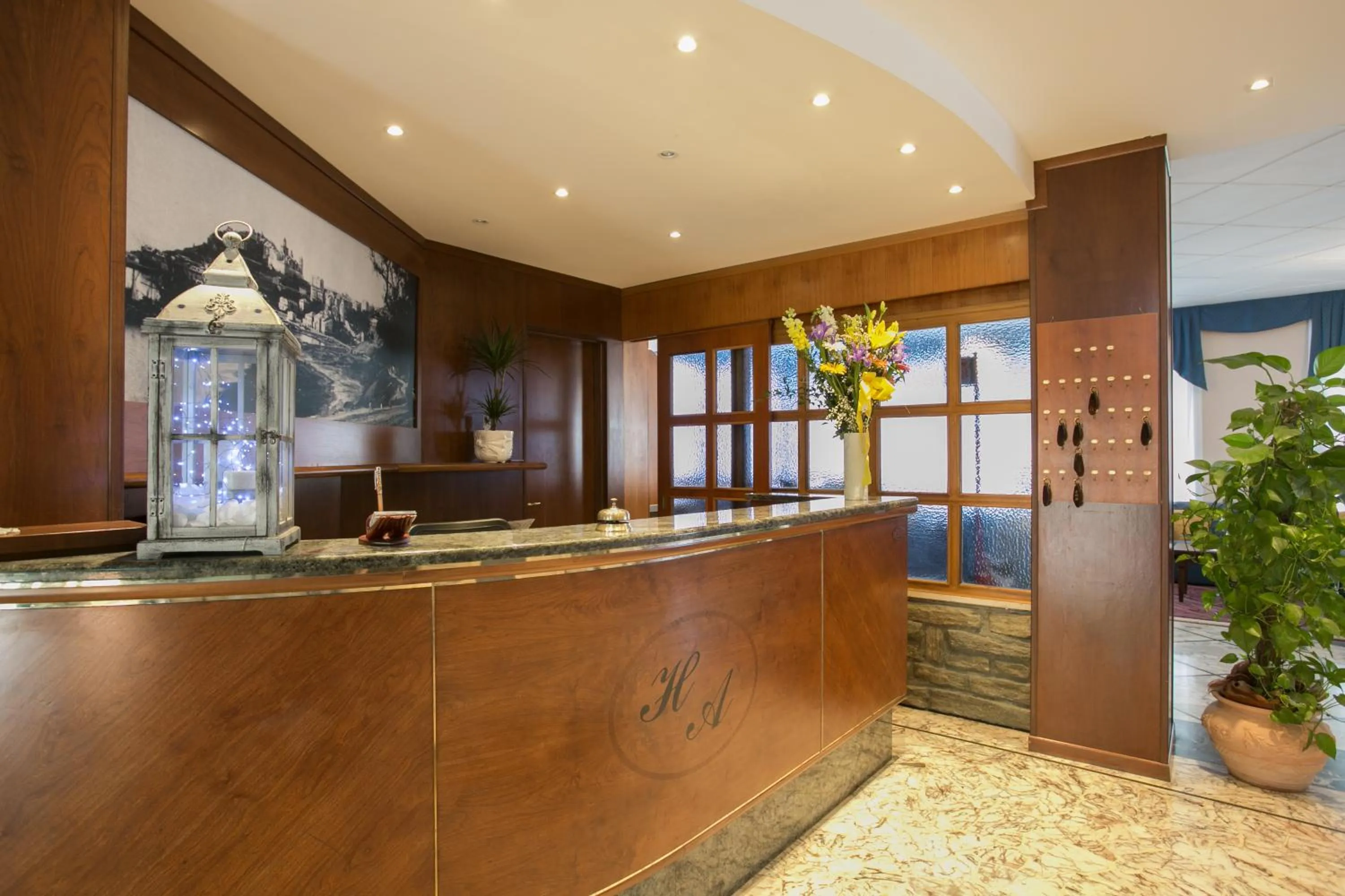 Lobby or reception in Hotel Ariston
